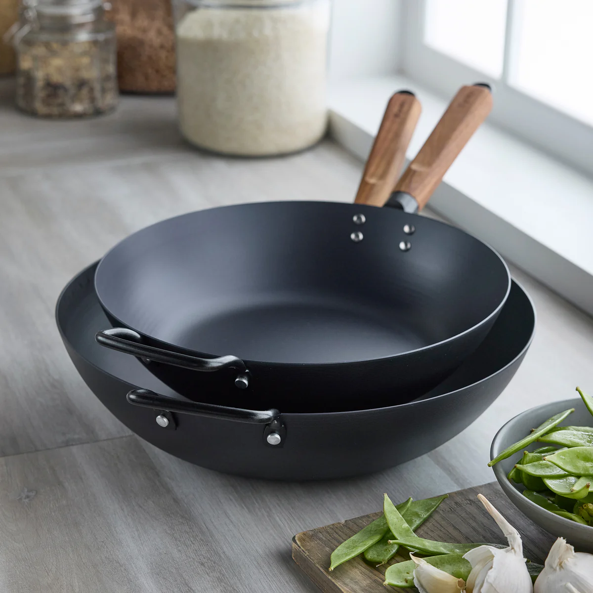 Kyoto Carbon Steel 12" Wok - Image 10