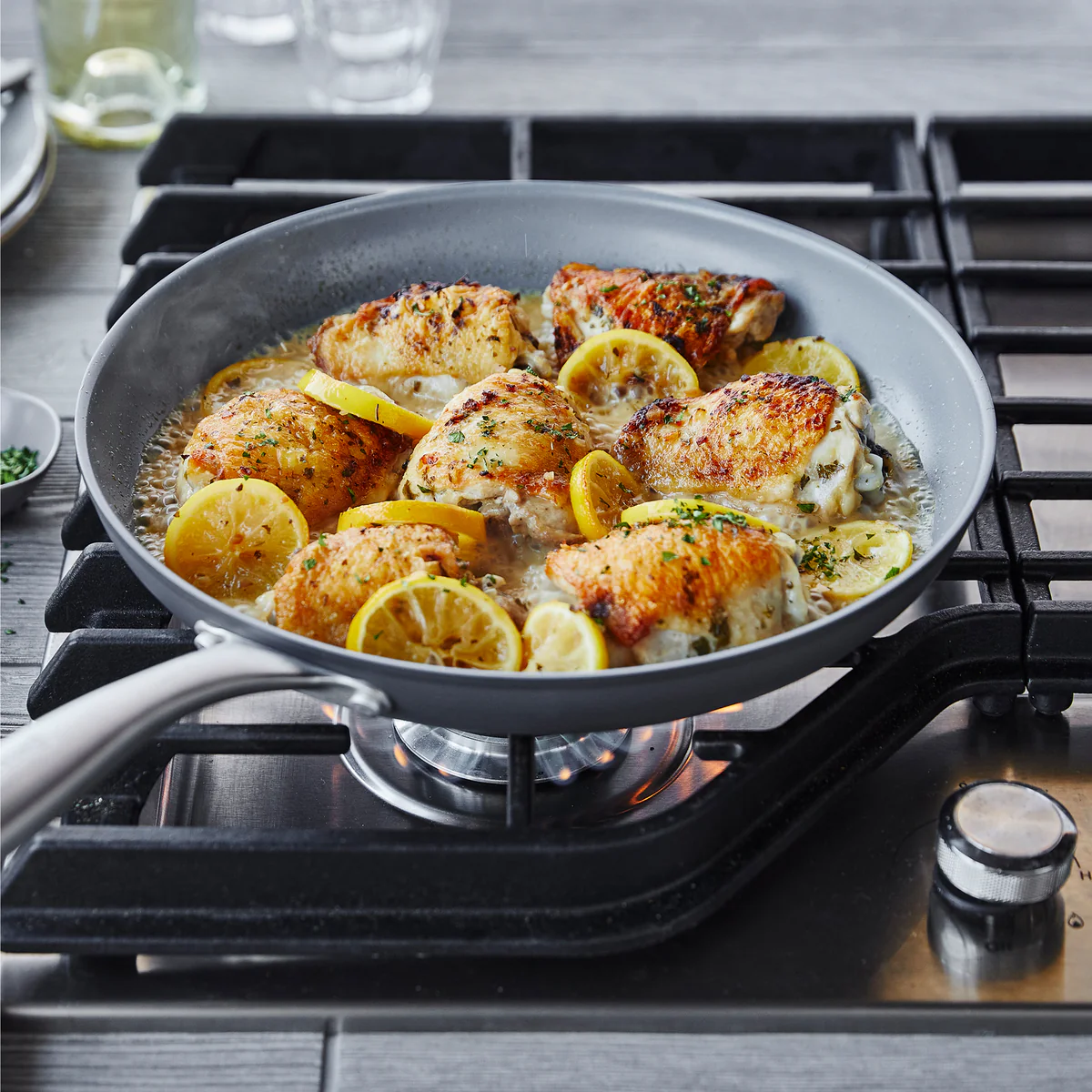 Lima Ceramic Nonstick 8", 10" and 12" Frypan Set - Image 6