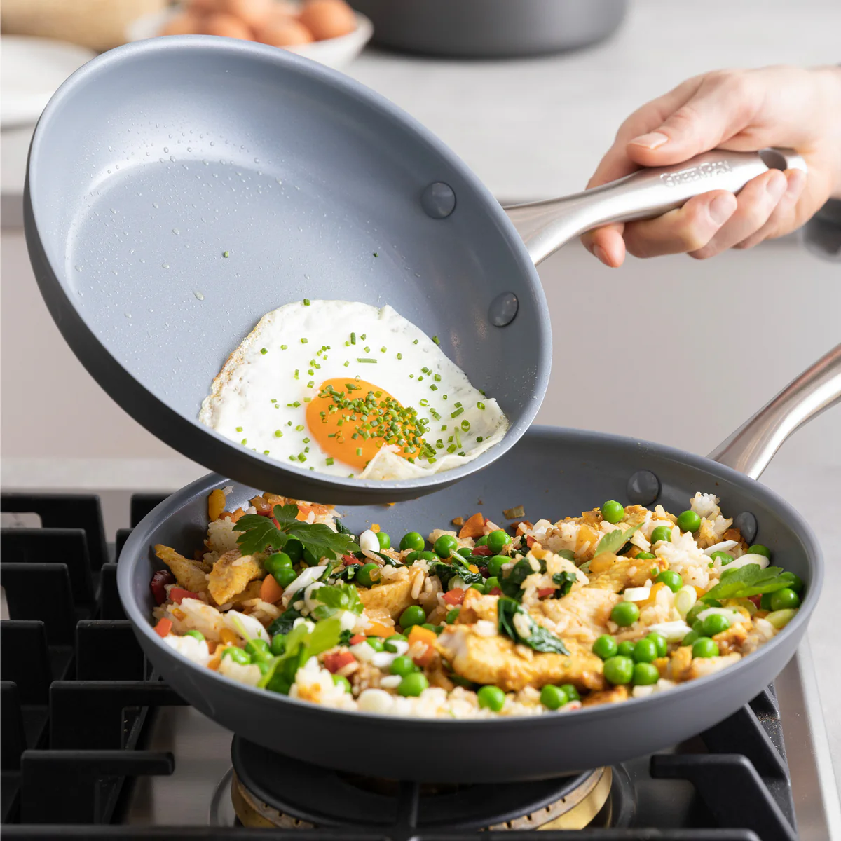Lima Ceramic Nonstick 12-Piece Cookware Set - Image 3
