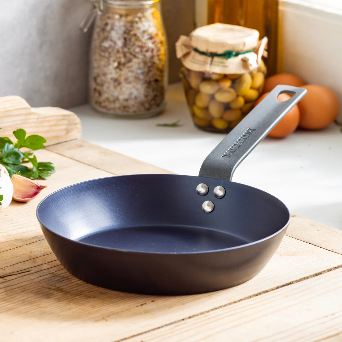 Merten & Storck Carbon Steel 8" Frypan - Image 2