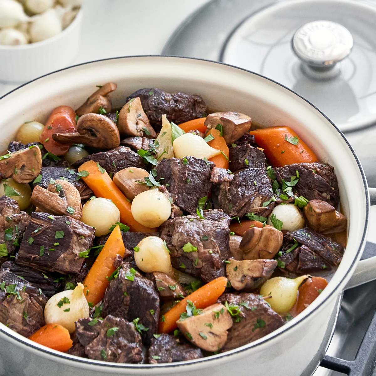 Merten & Storck Enameled Iron 1873 Dutch Oven, 7-Quart | Cloud Gray - Image 6