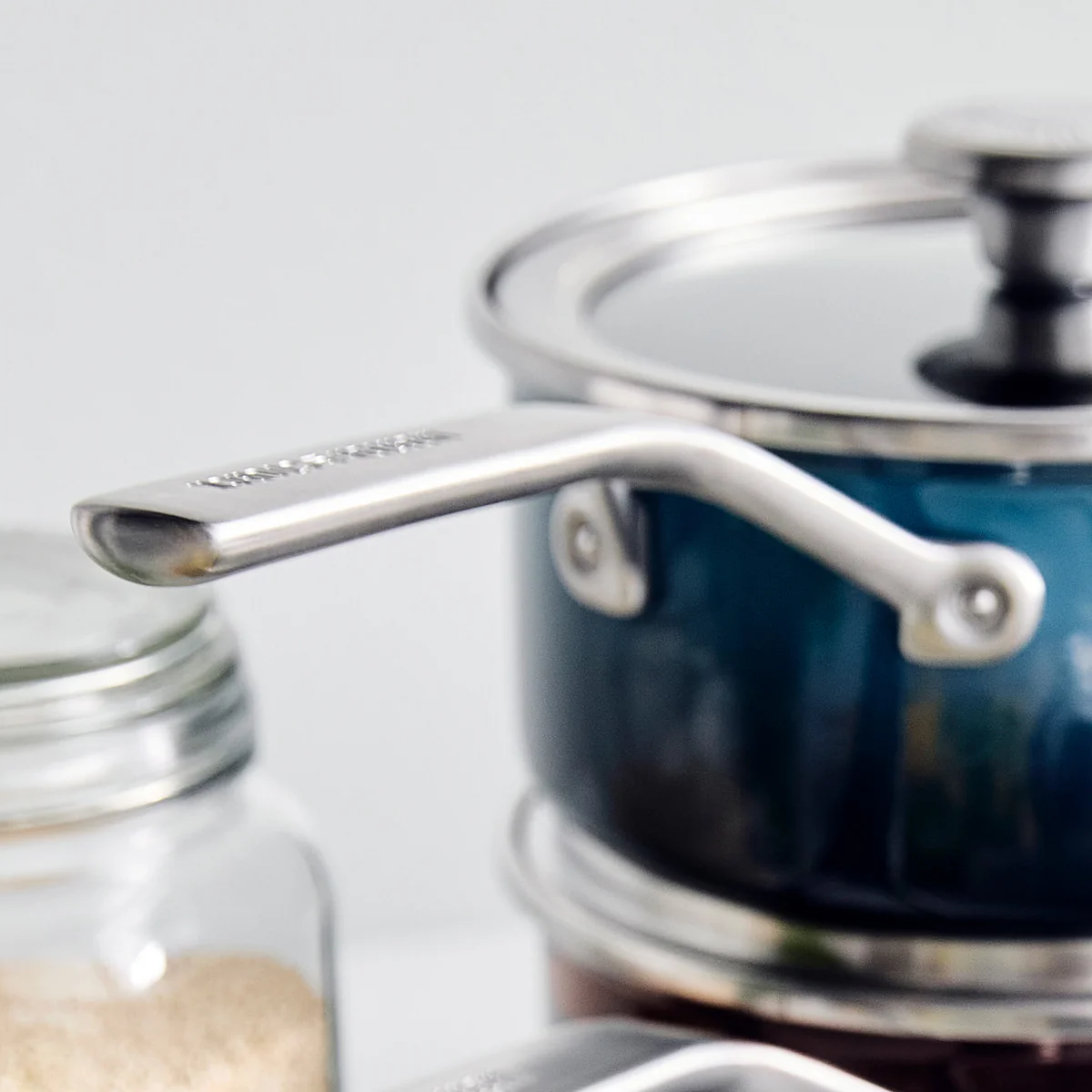 Merten & Storck Steel Core Enameled 1.5-Quart Saucepan with Lid | Aegean Teal - Image 8