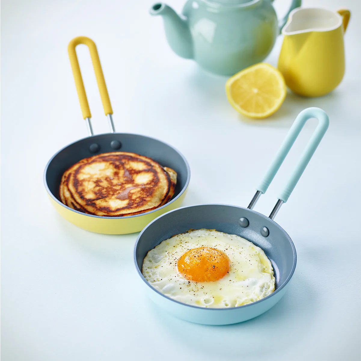 Mini Ceramic Nonstick 5" Frypan | Yellow - Image 3