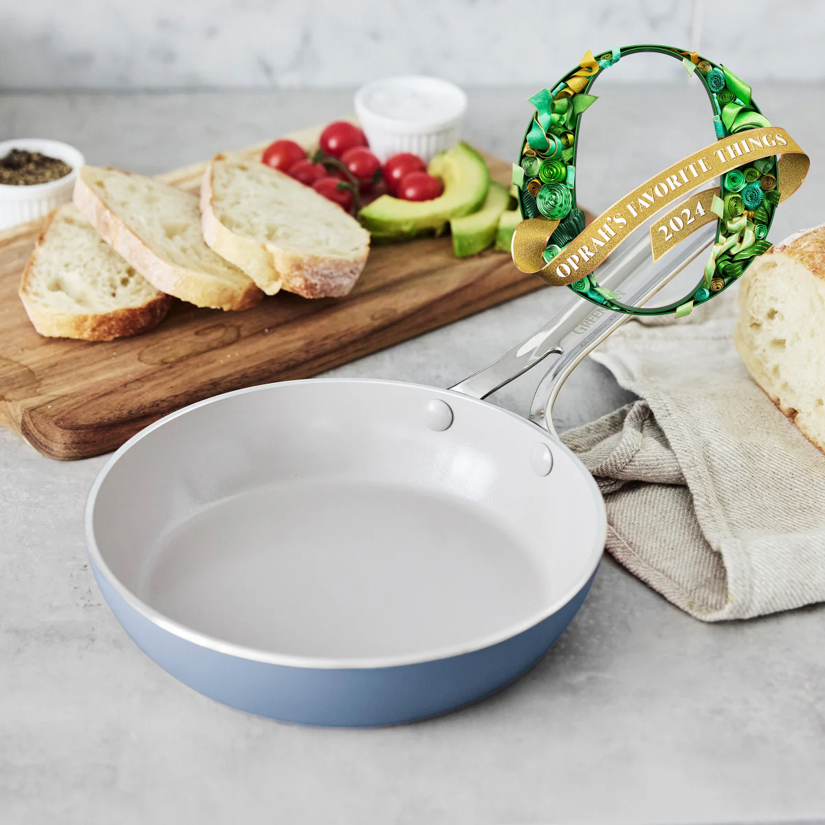 Nova Ceramic Nonstick 8" Frypan | Ocean - Image 2