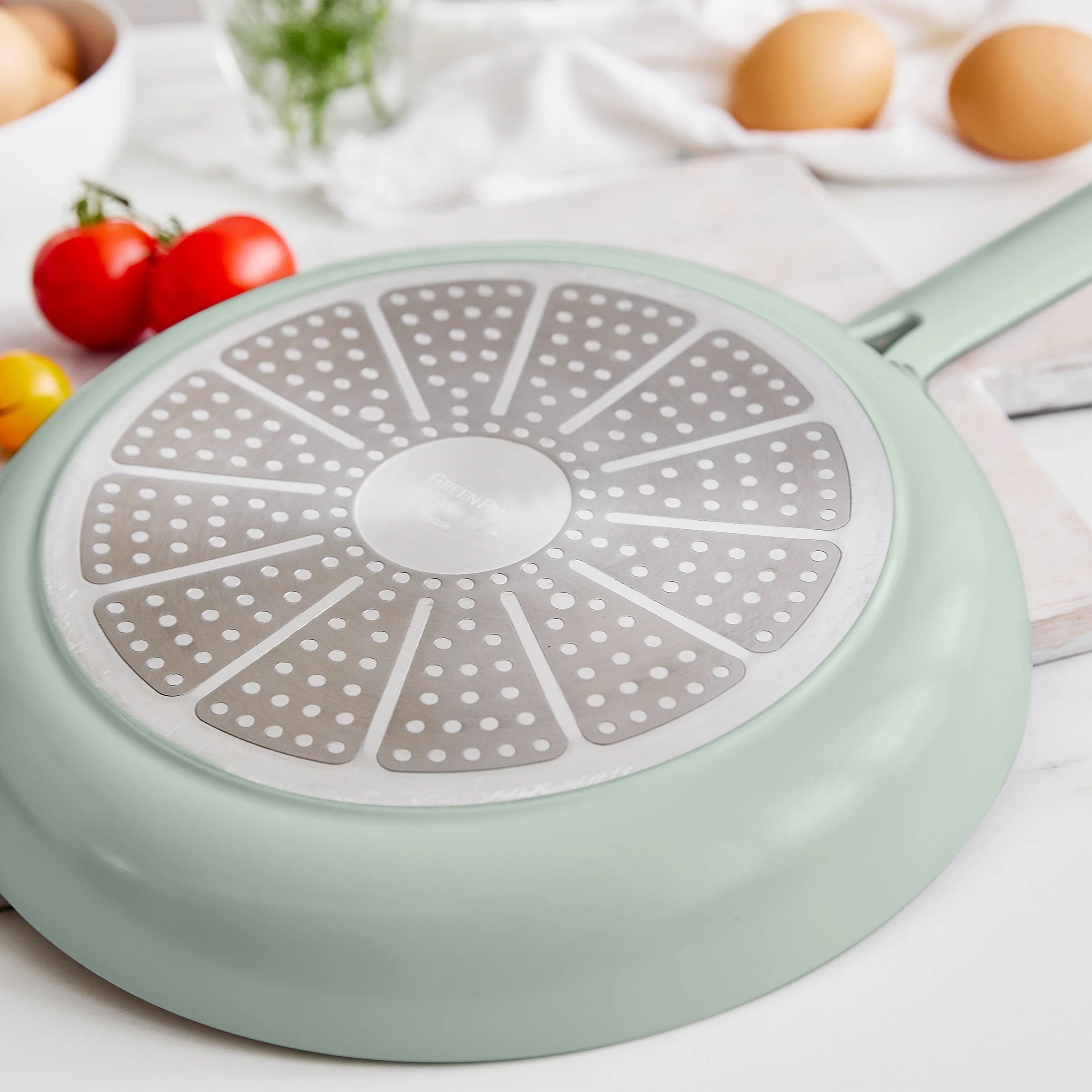 Nova Gallery Ceramic Nonstick 12" Frypan | Pistachio - Image 7