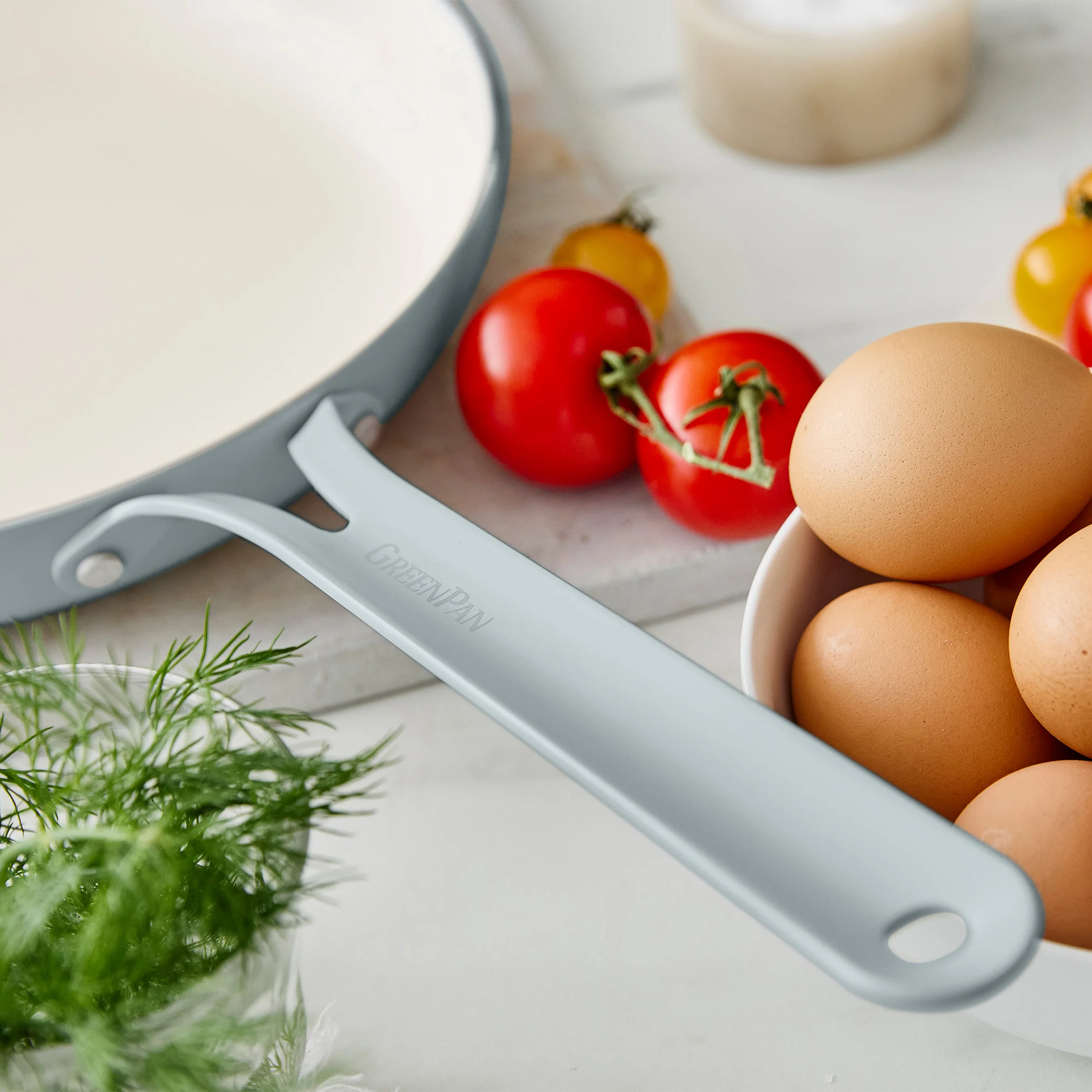 Nova Gallery Ceramic Nonstick 8" and 10" Frypan Set | Coastline - Image 8