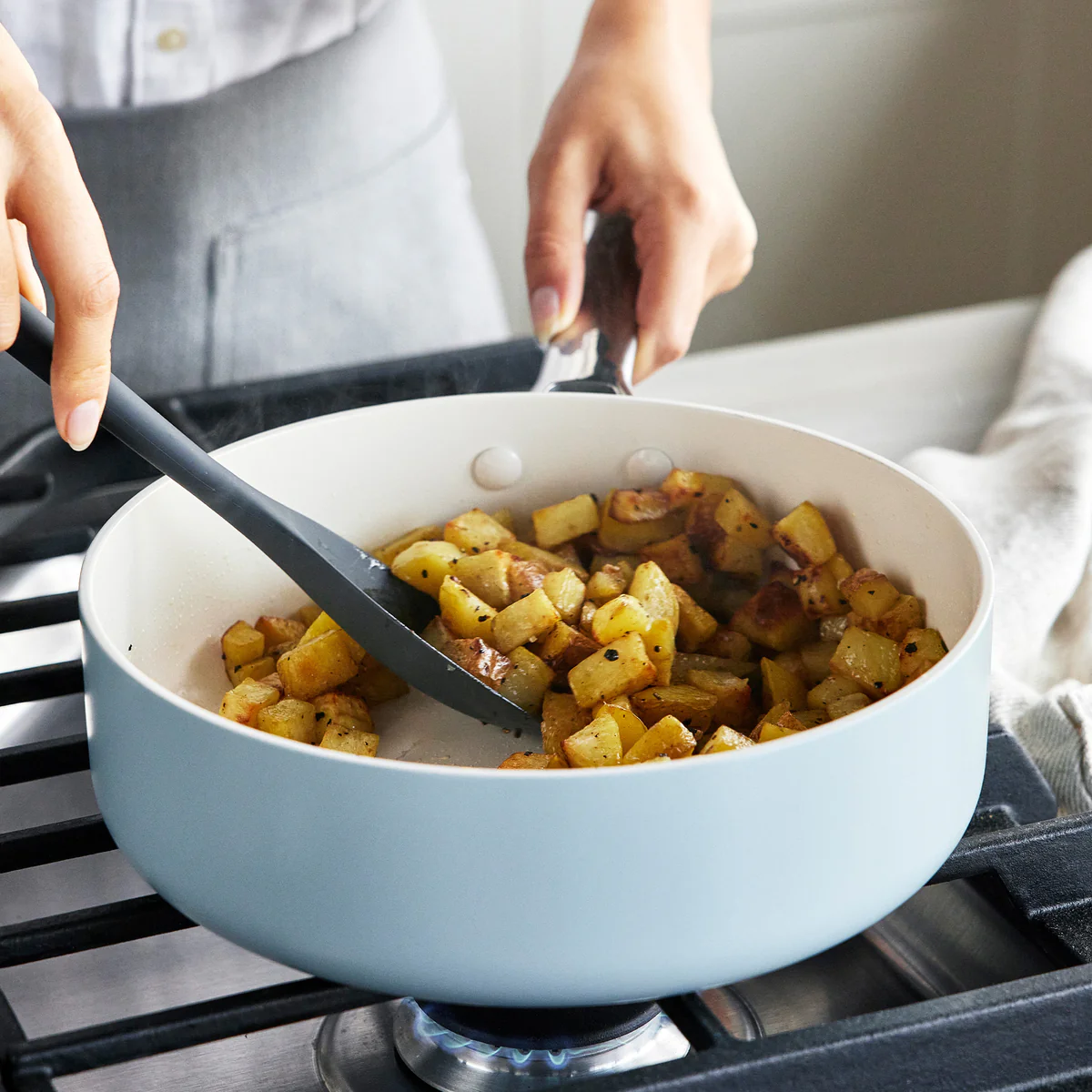 Padova Pro Ceramic Nonstick 10-Piece Cookware Set - Image 6