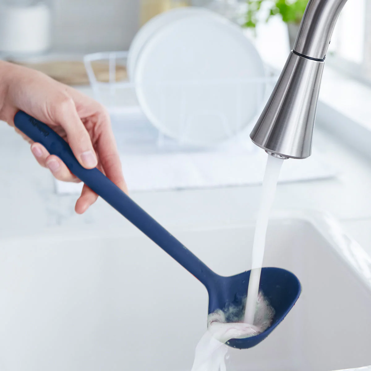 Platinum Silicone Ladle | Navy - Image 6