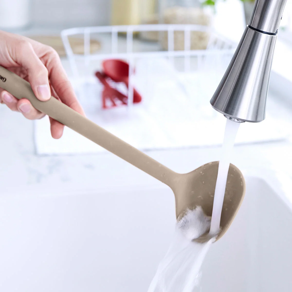 Platinum Silicone Ladle | Taupe - Image 4