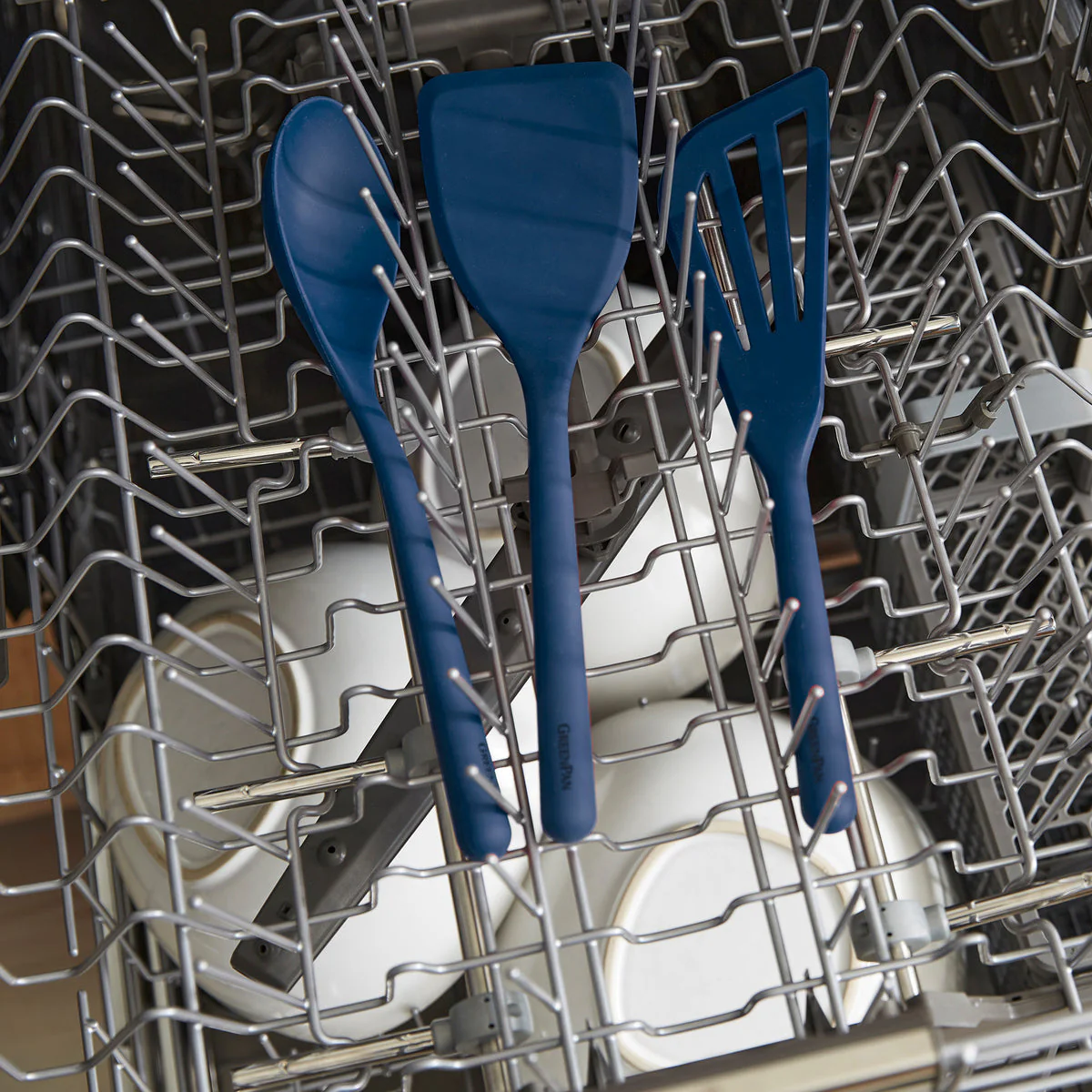 Platinum Silicone Spatula | Navy - Image 5