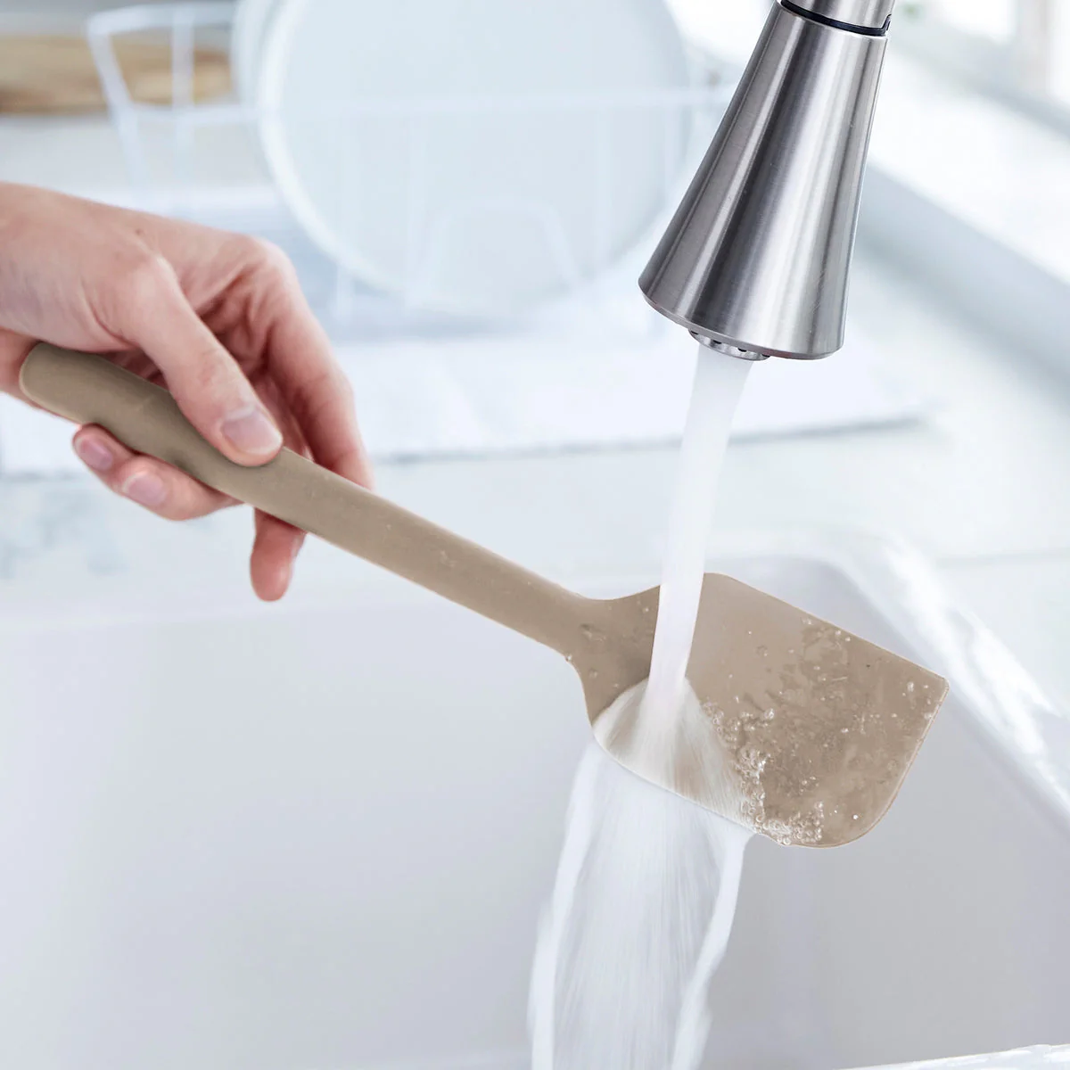 Platinum Silicone Spatula | Taupe - Image 4