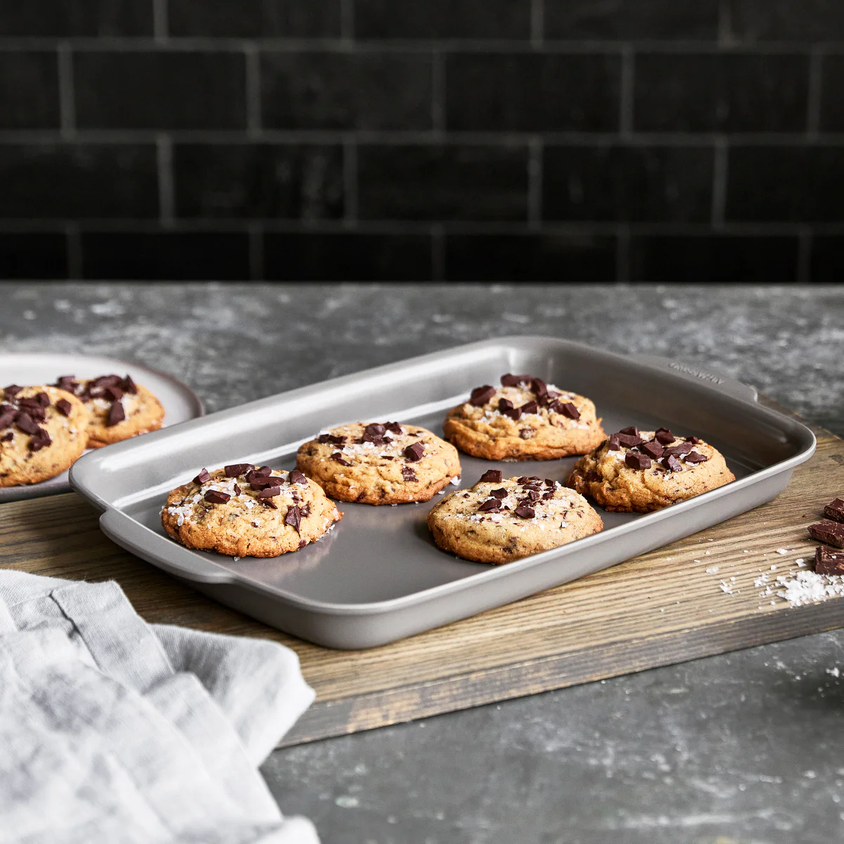 Premiere Ovenware Ceramic Nonstick 13" x 9" Quarter Sheet Pan - Image 7