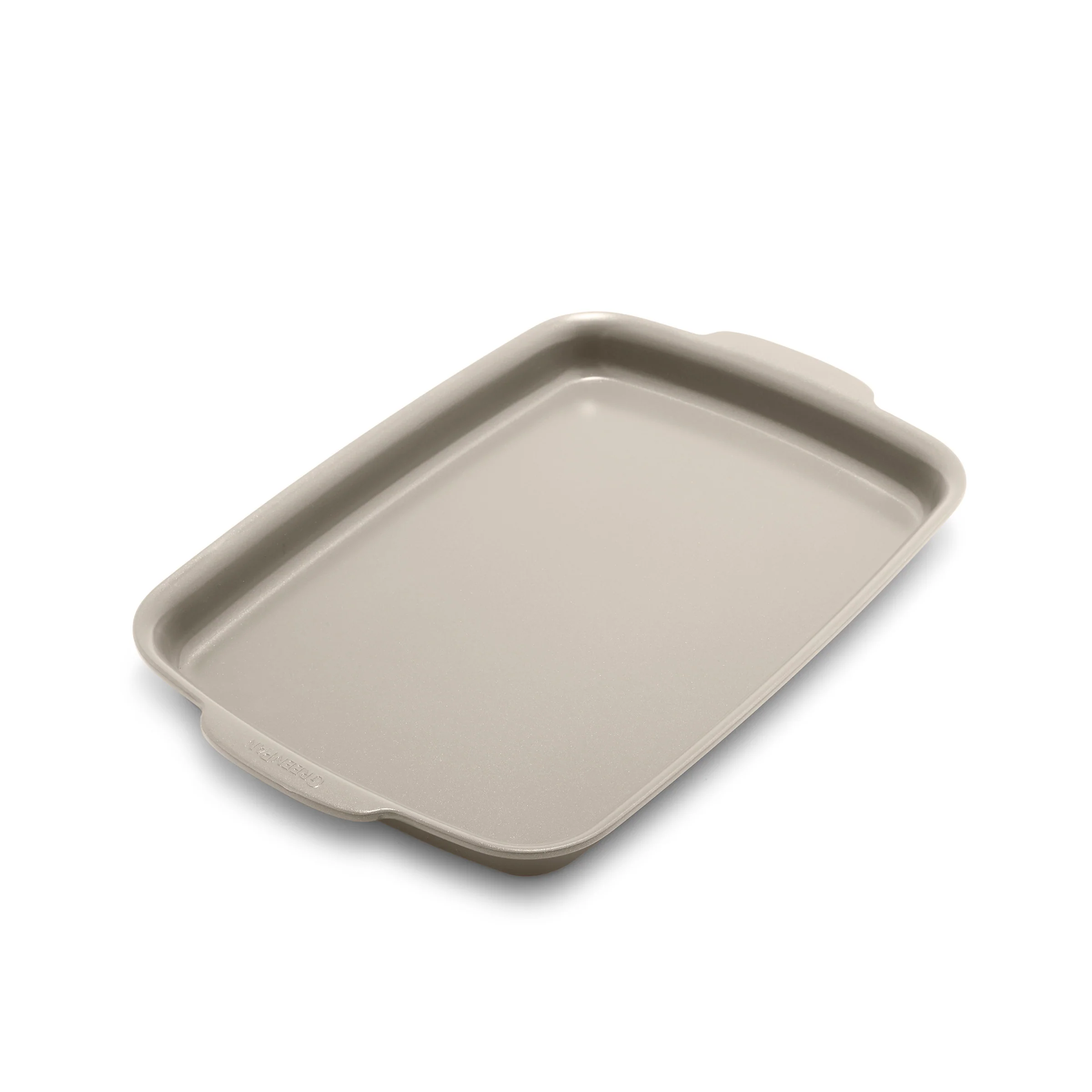 Premiere Ovenware Ceramic Nonstick 13" x 9" Quarter Sheet Pan Set | Taupe - Image 8