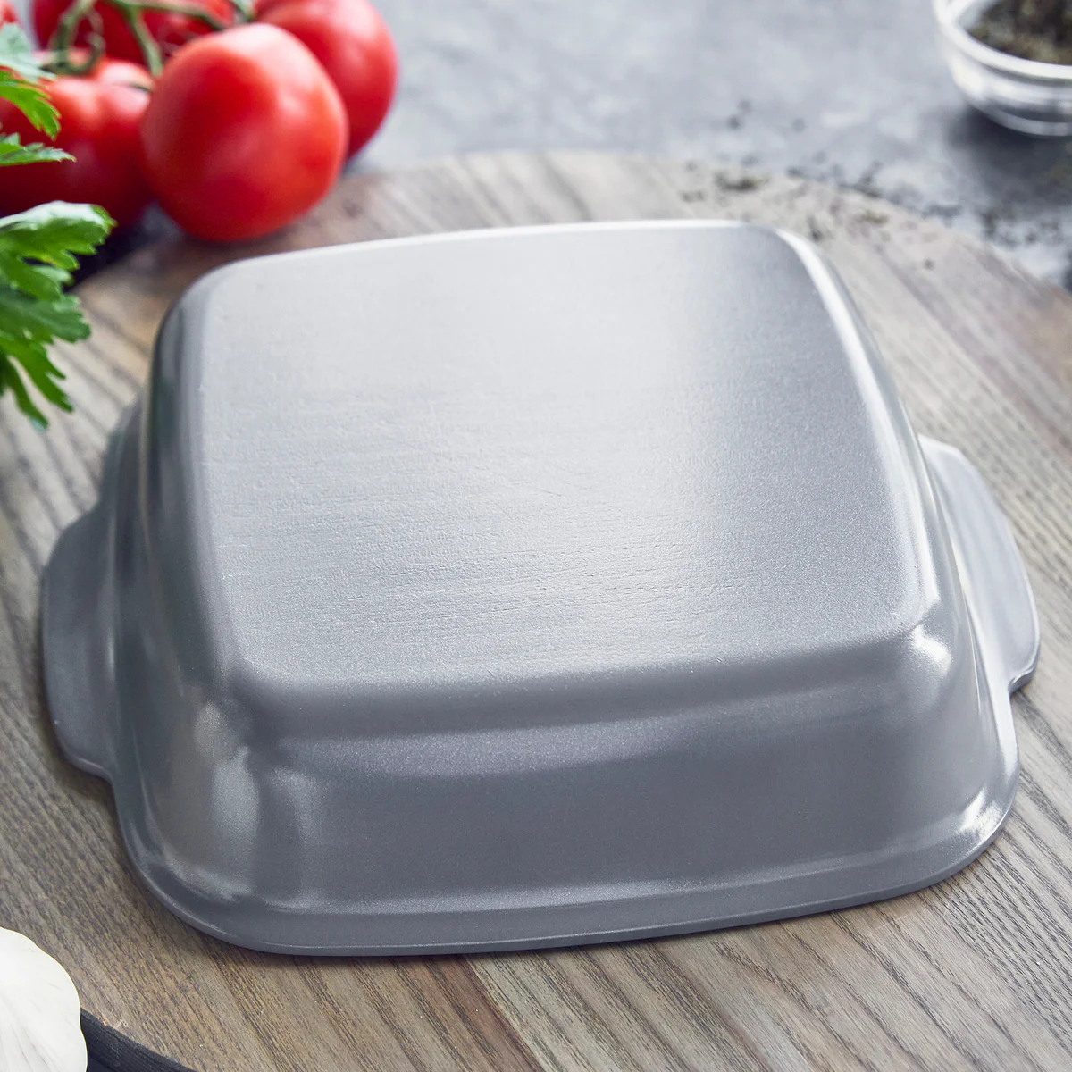 Premiere Ovenware Ceramic Nonstick 2-Piece Cake Pan Set | Gray - Image 7