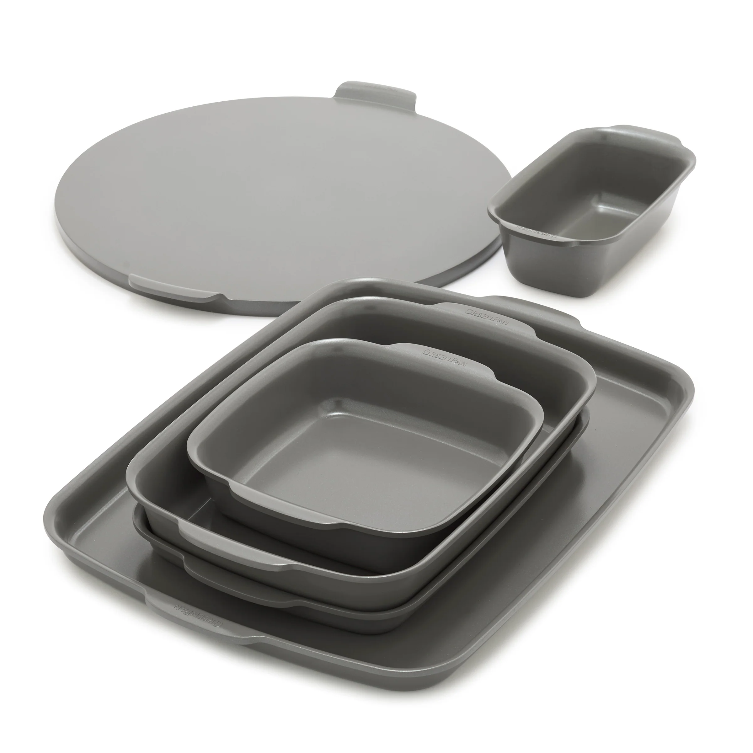 Premiere Ovenware Ceramic Nonstick 6-Piece Set | Gray - Image 15