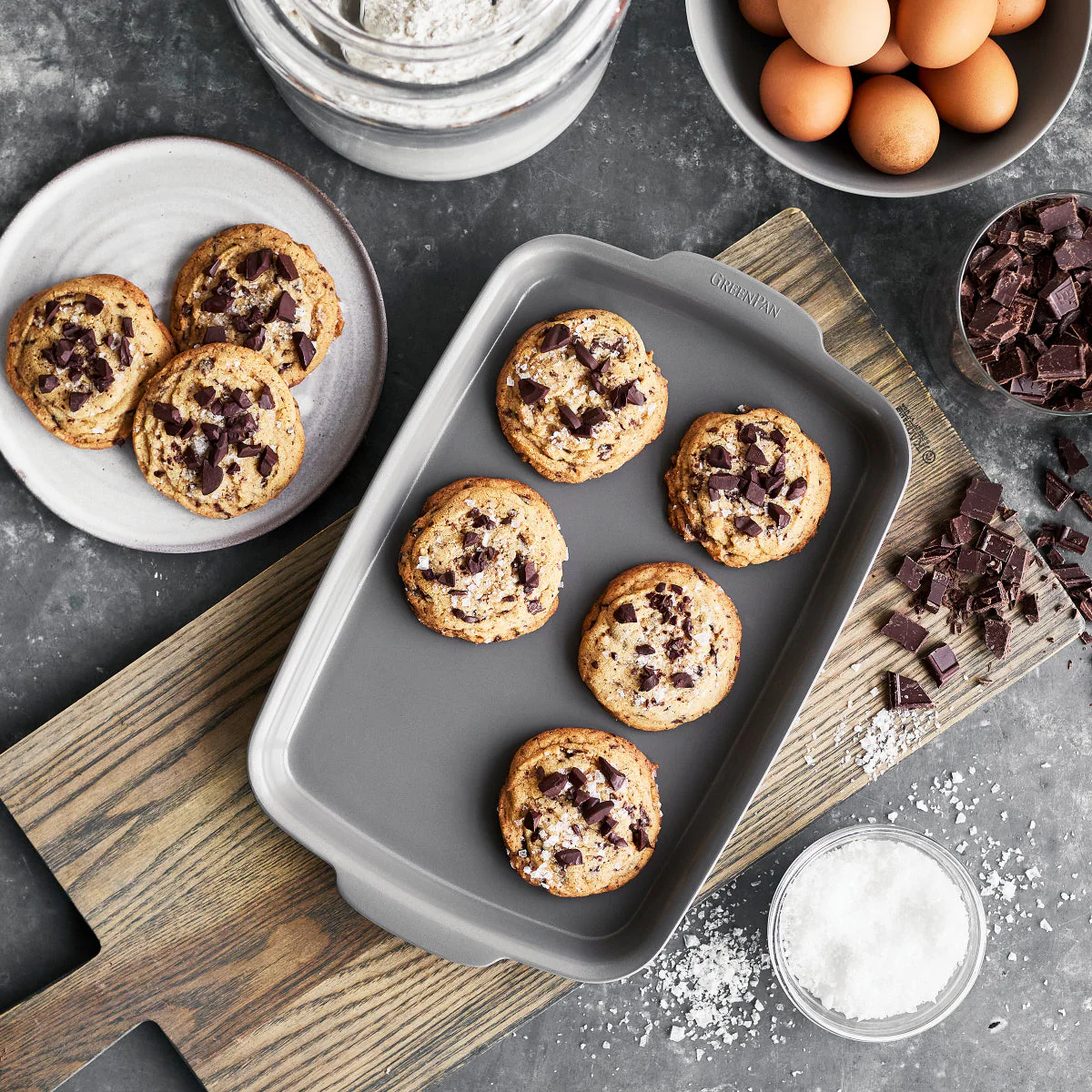 Premiere Ovenware Ceramic Nonstick 5-Piece Set - Image 5
