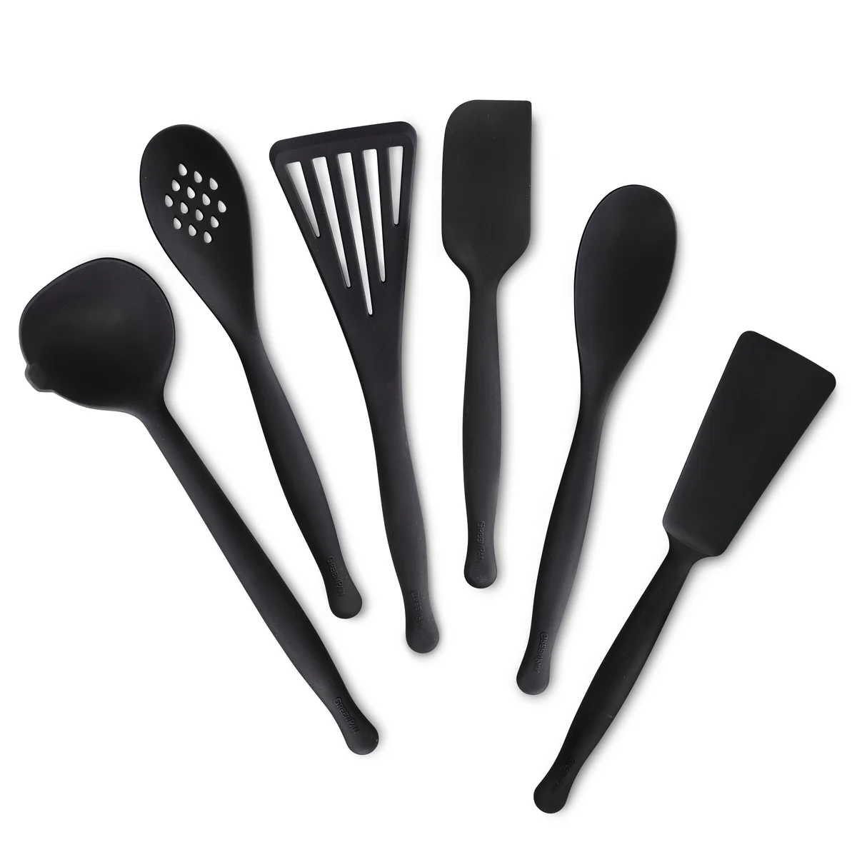 Premiere Silicone 6-Piece Utensil Set | Black - Image 8