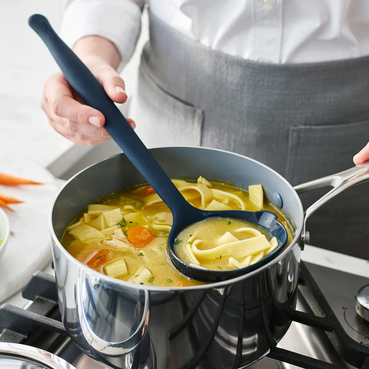 Premiere Silicone 6-Piece Utensil Set | Oxford Blue - Image 5