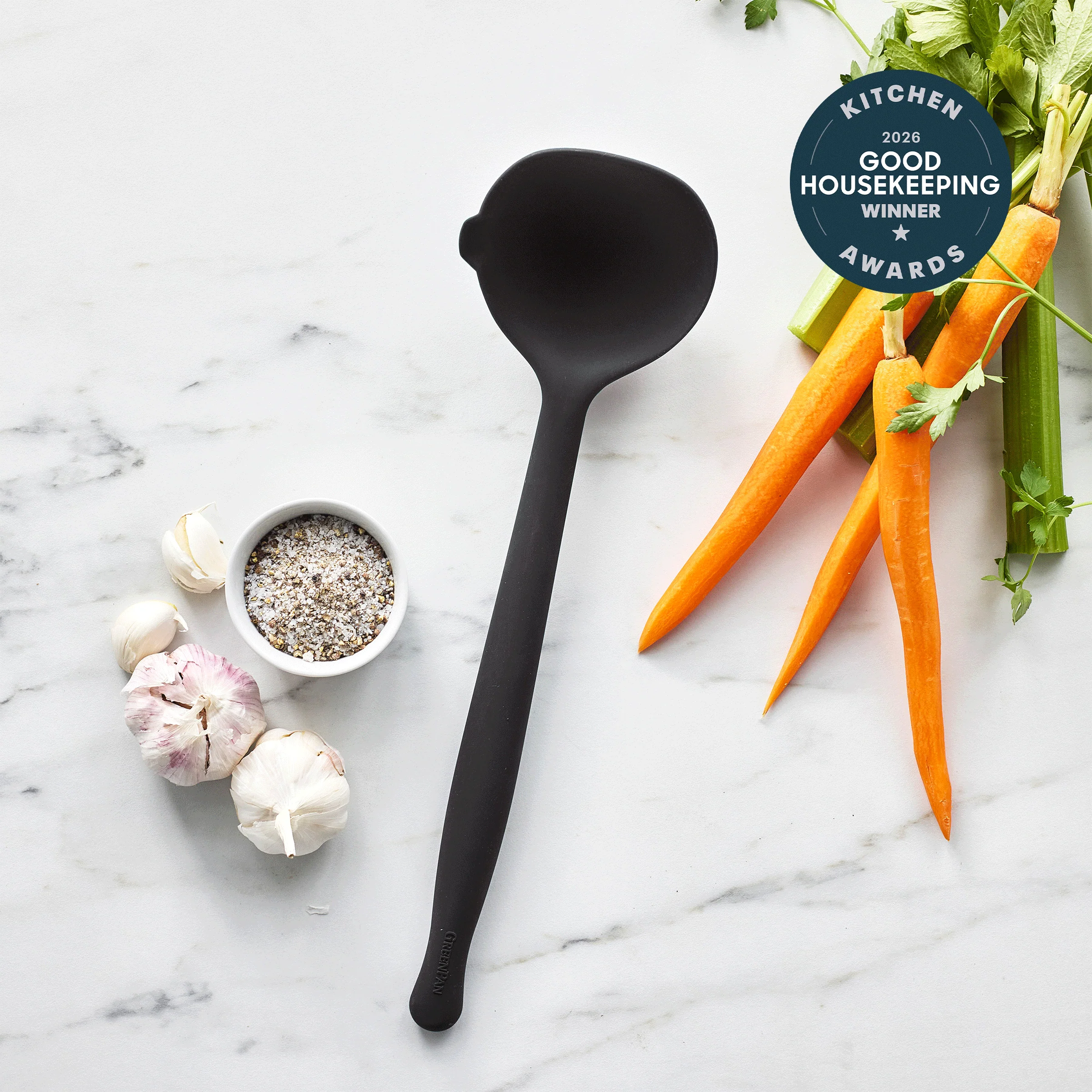 Premiere Silicone Ladle | Black - Image 2