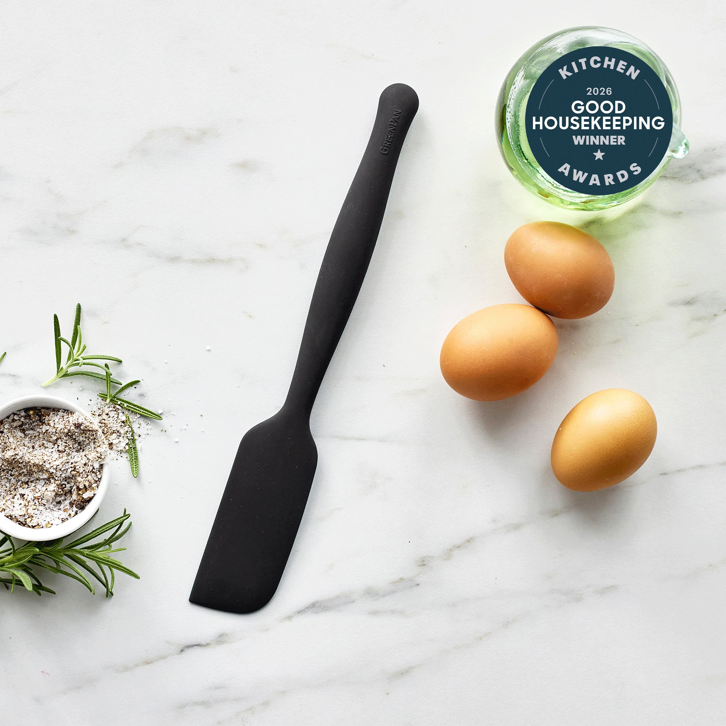 Premiere Silicone Small Jar Scraper | Black - Image 2