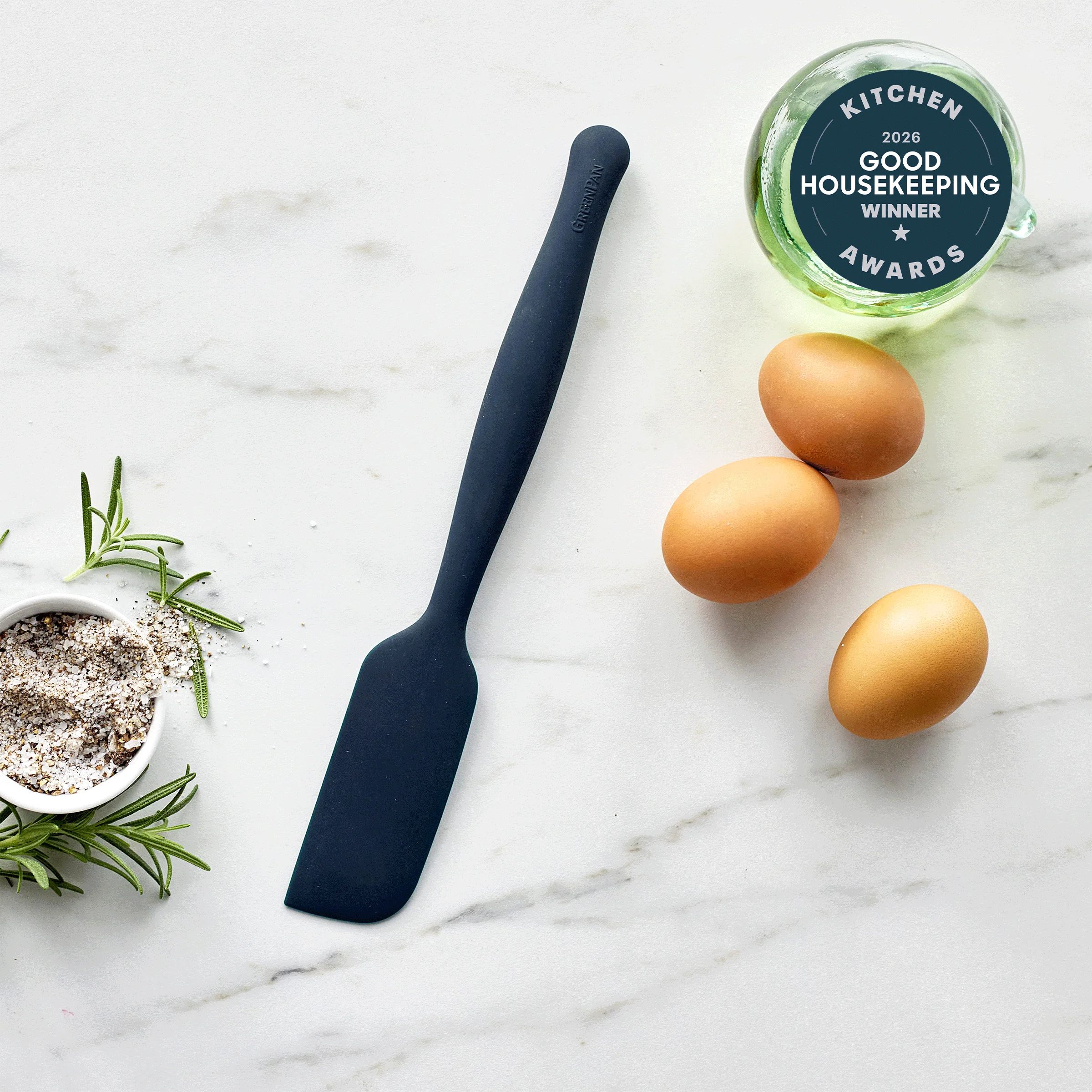 Premiere Silicone Small Jar Scraper | Oxford Blue - Image 2