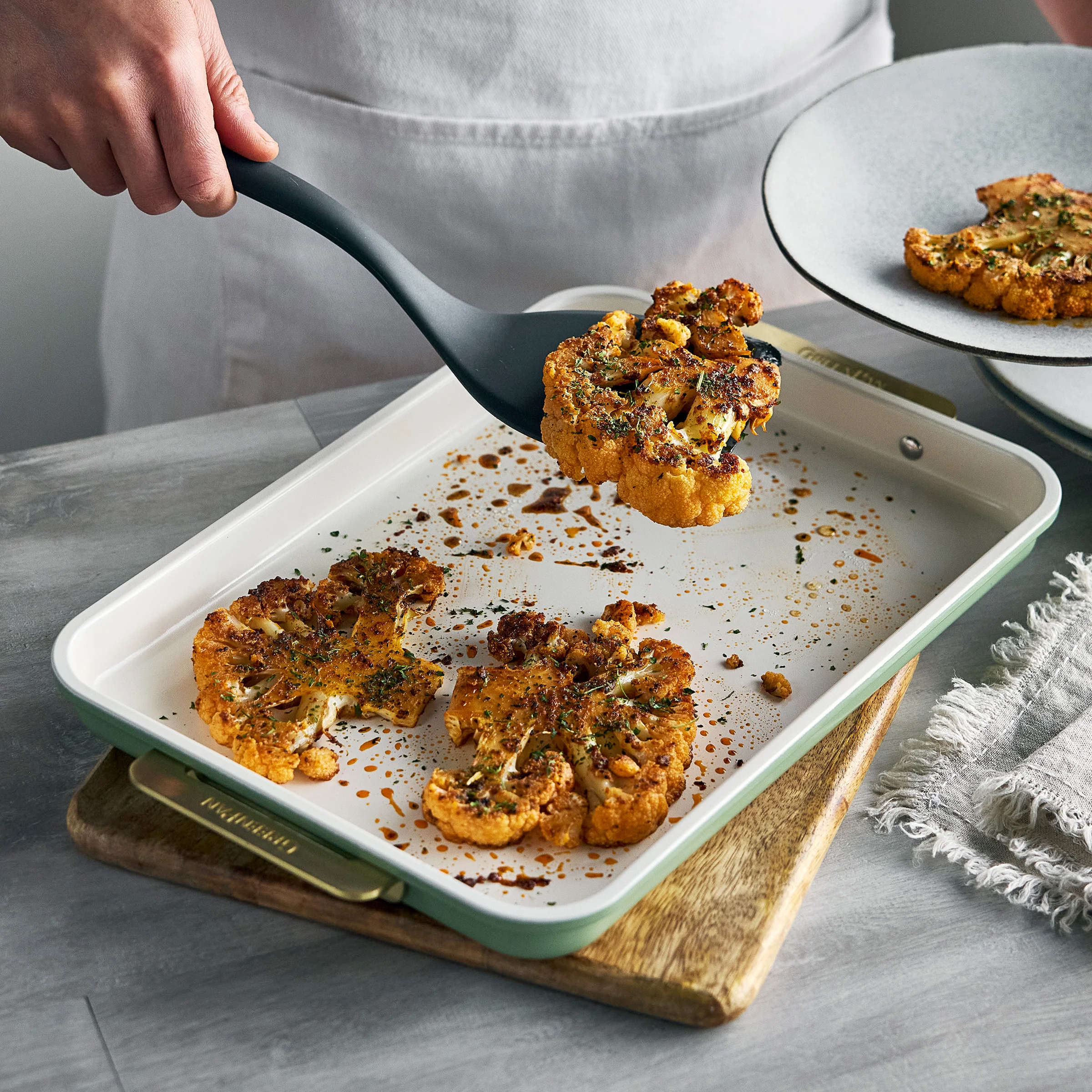 Reserve Bakeware 2-Piece Sheet Pan Set | Sage - Image 6
