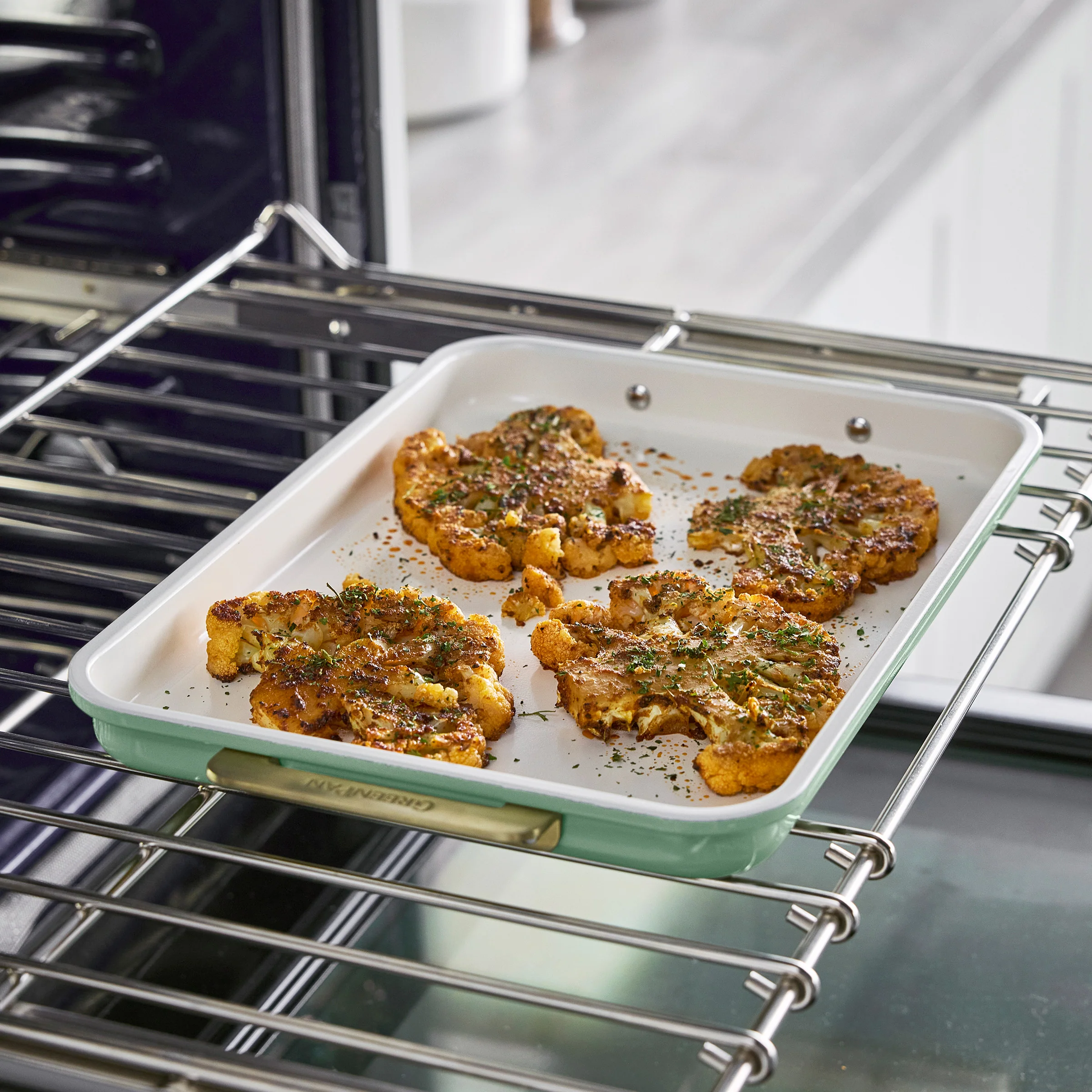 Reserve Bakeware 2-Piece Sheet Pan Set | Sage - Image 7