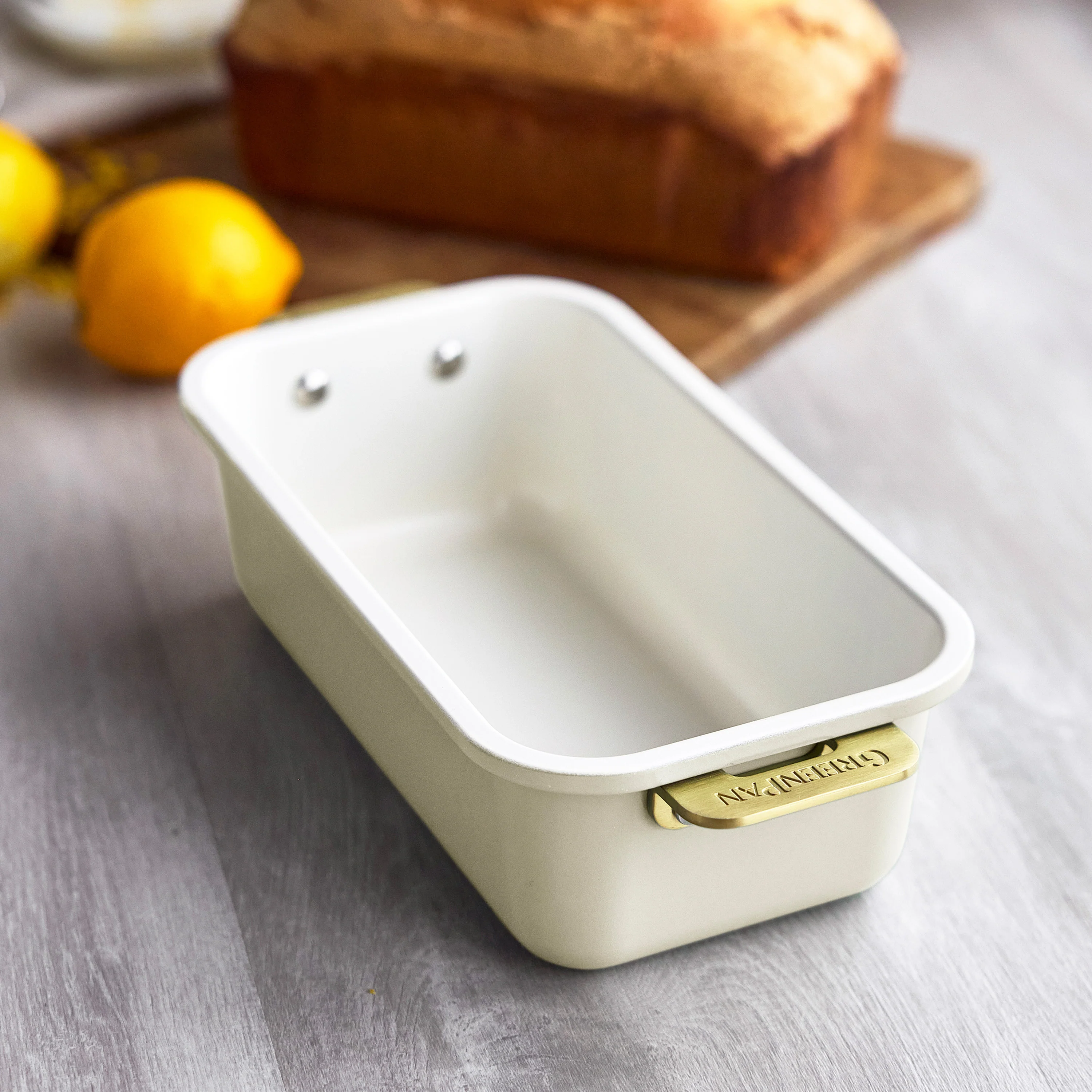 Reserve Bakeware 8" x 4" Loaf Pan | Cream - Image 2