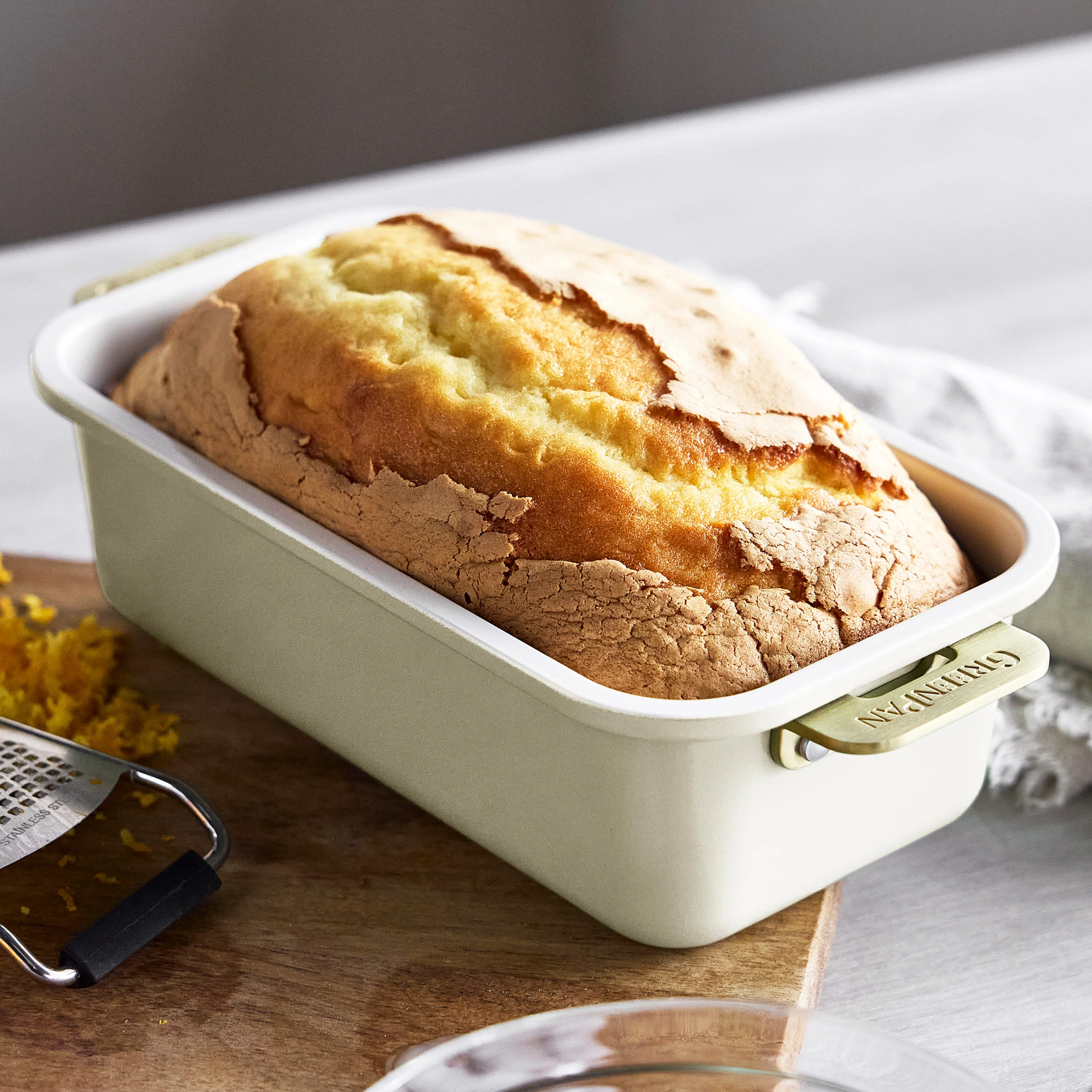 Reserve Bakeware 8" x 4" Loaf Pan | Cream - Image 3