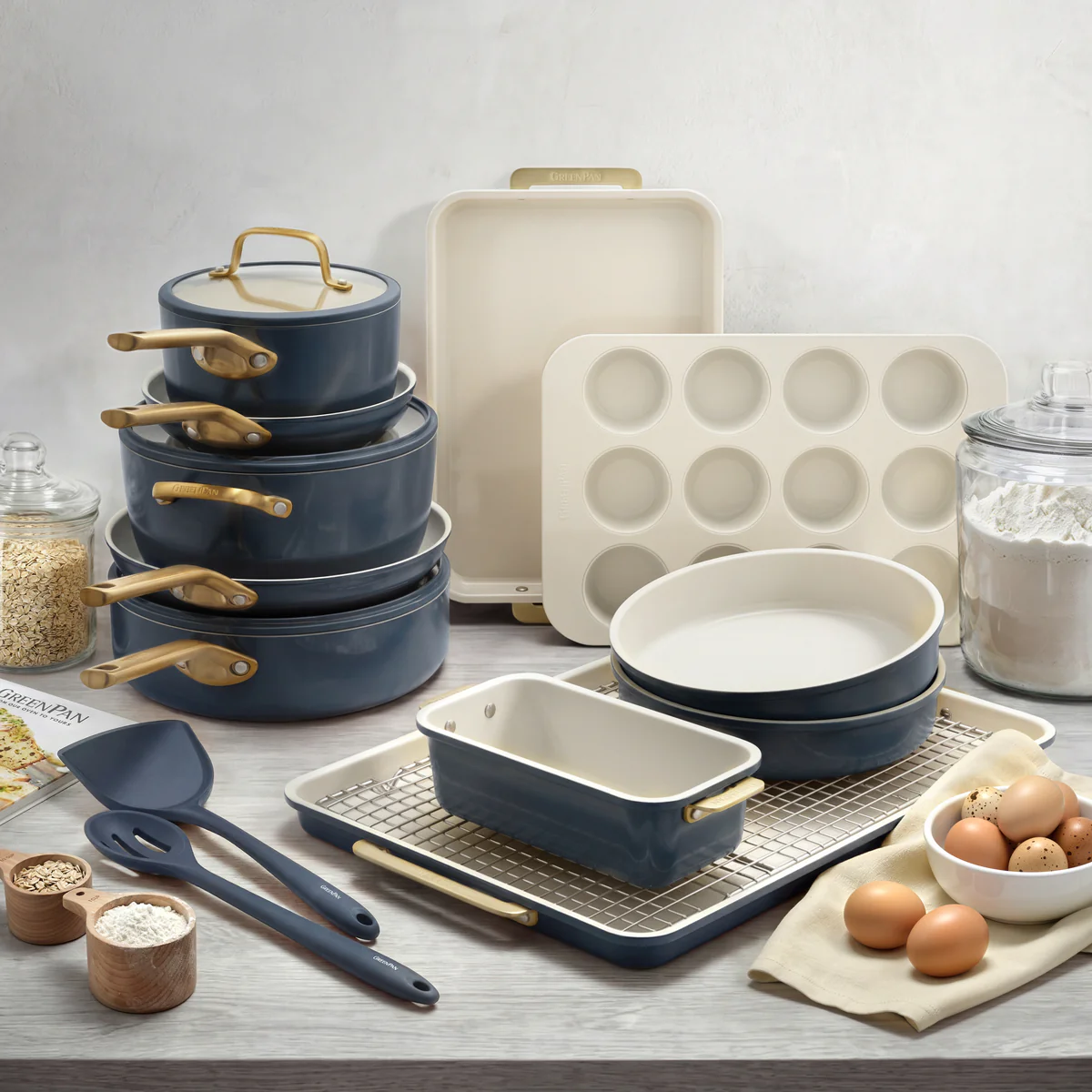 Reserve Pro 18-Piece Cookware & Bakeware Set | Twilight - Image 2
