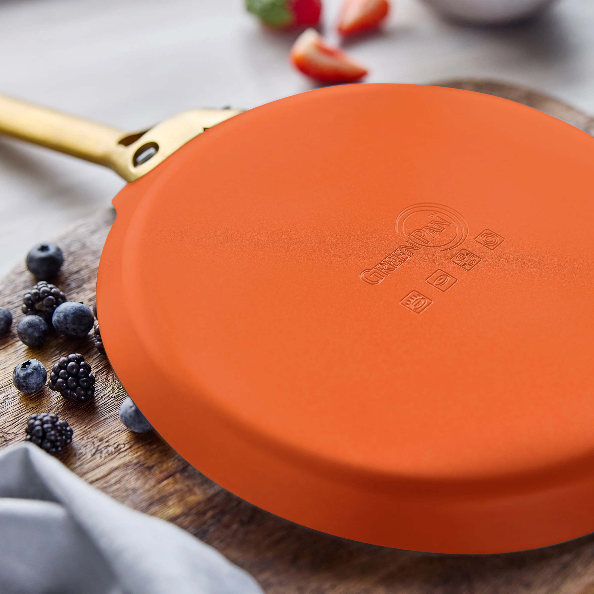 Reserve Pro Ceramic Nonstick 10" Crepe Pan | Harvest - Image 4
