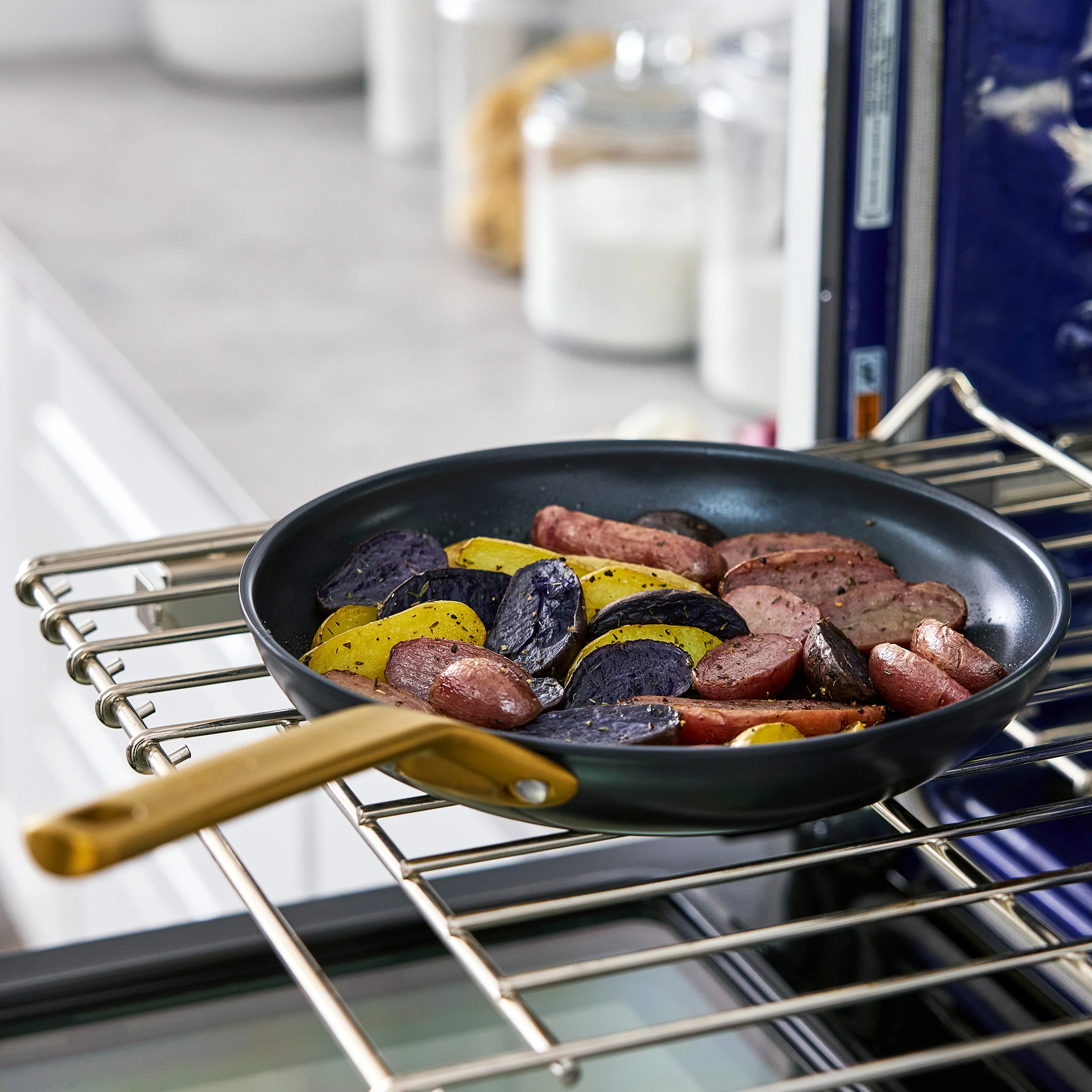 Reserve Pro Ceramic Nonstick 10-Piece Cookware Set | Black - Image 6