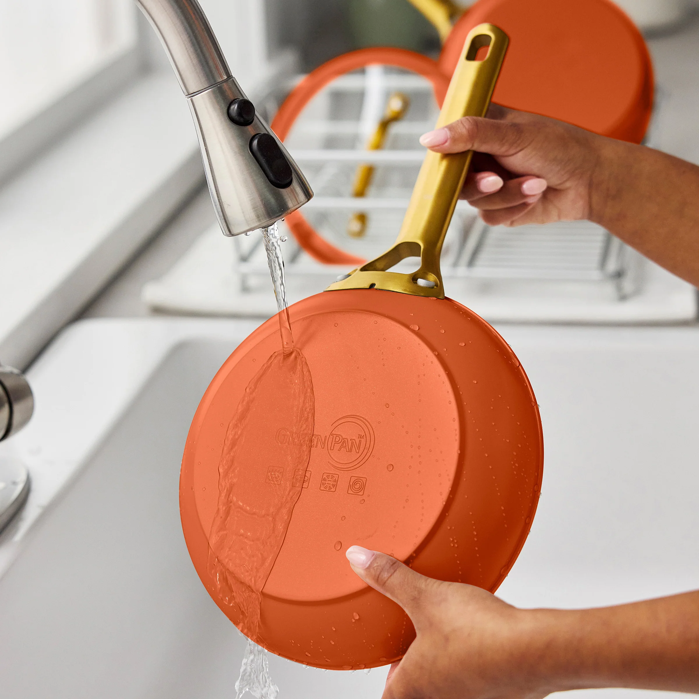 Reserve Pro Ceramic Nonstick 10-Piece Cookware Set | Harvest - Image 13