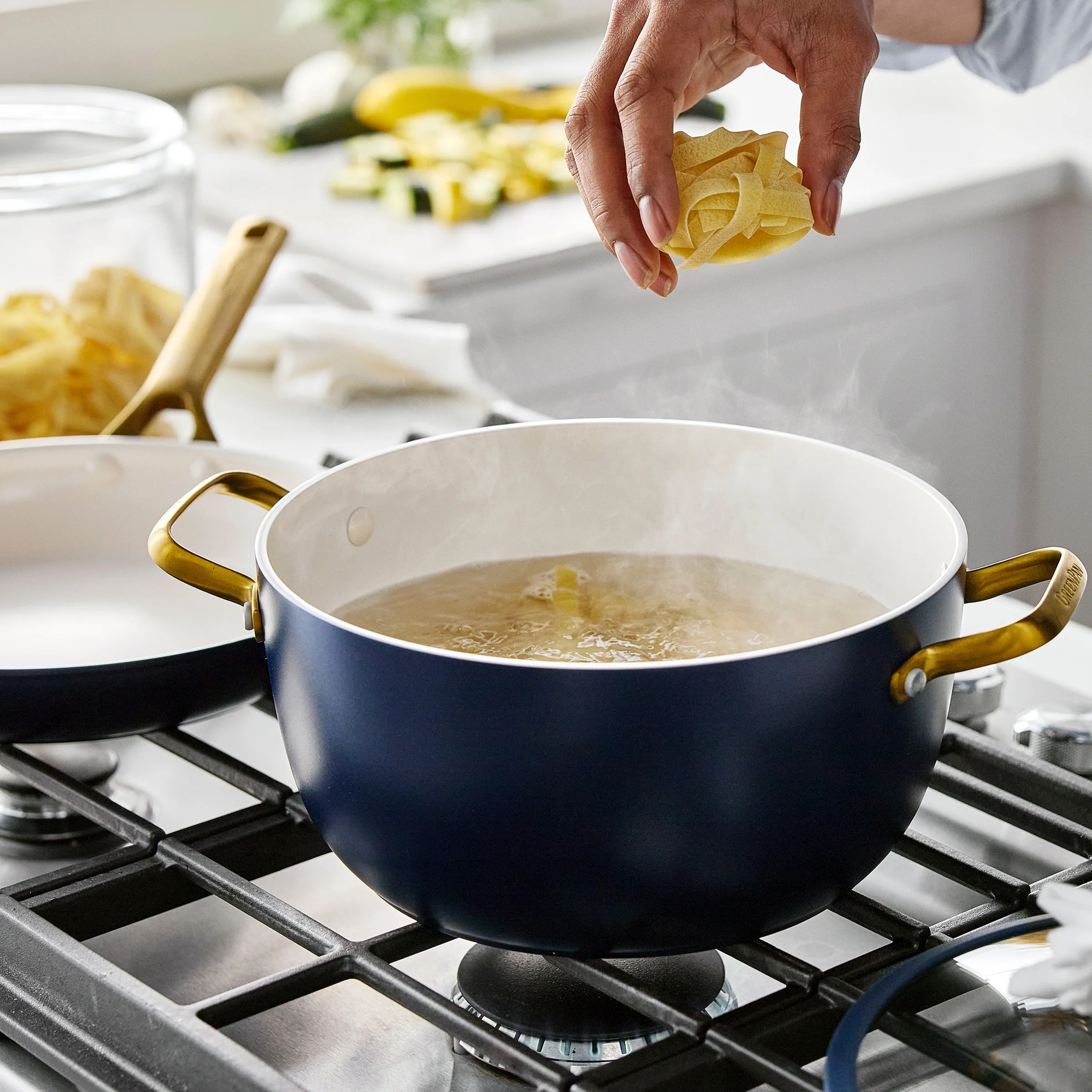 Reserve Pro Ceramic Nonstick 11-Piece Cookware Set | Twilight - Image 7