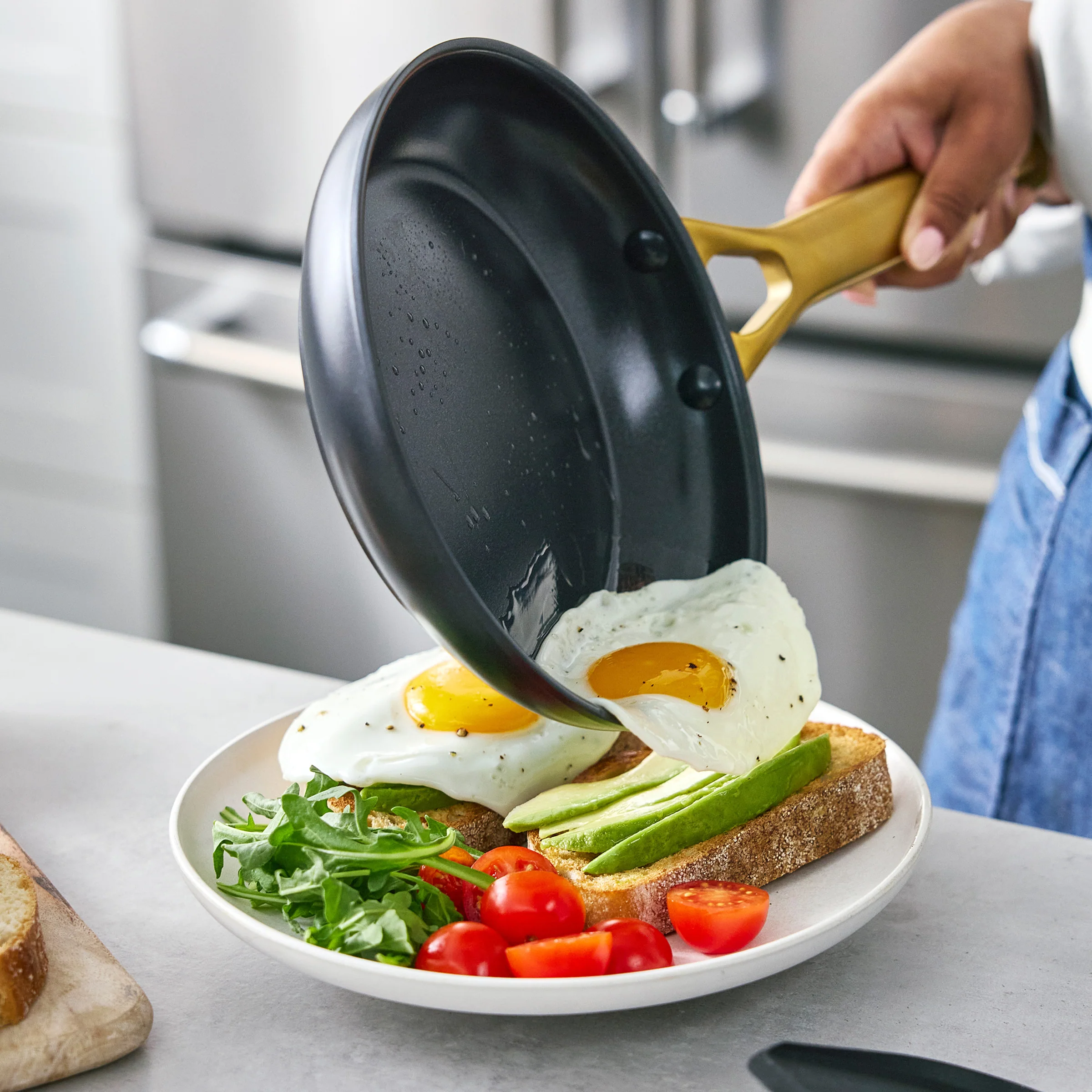 Reserve Pro Ceramic Nonstick 8" Frypan | Black - Image 3