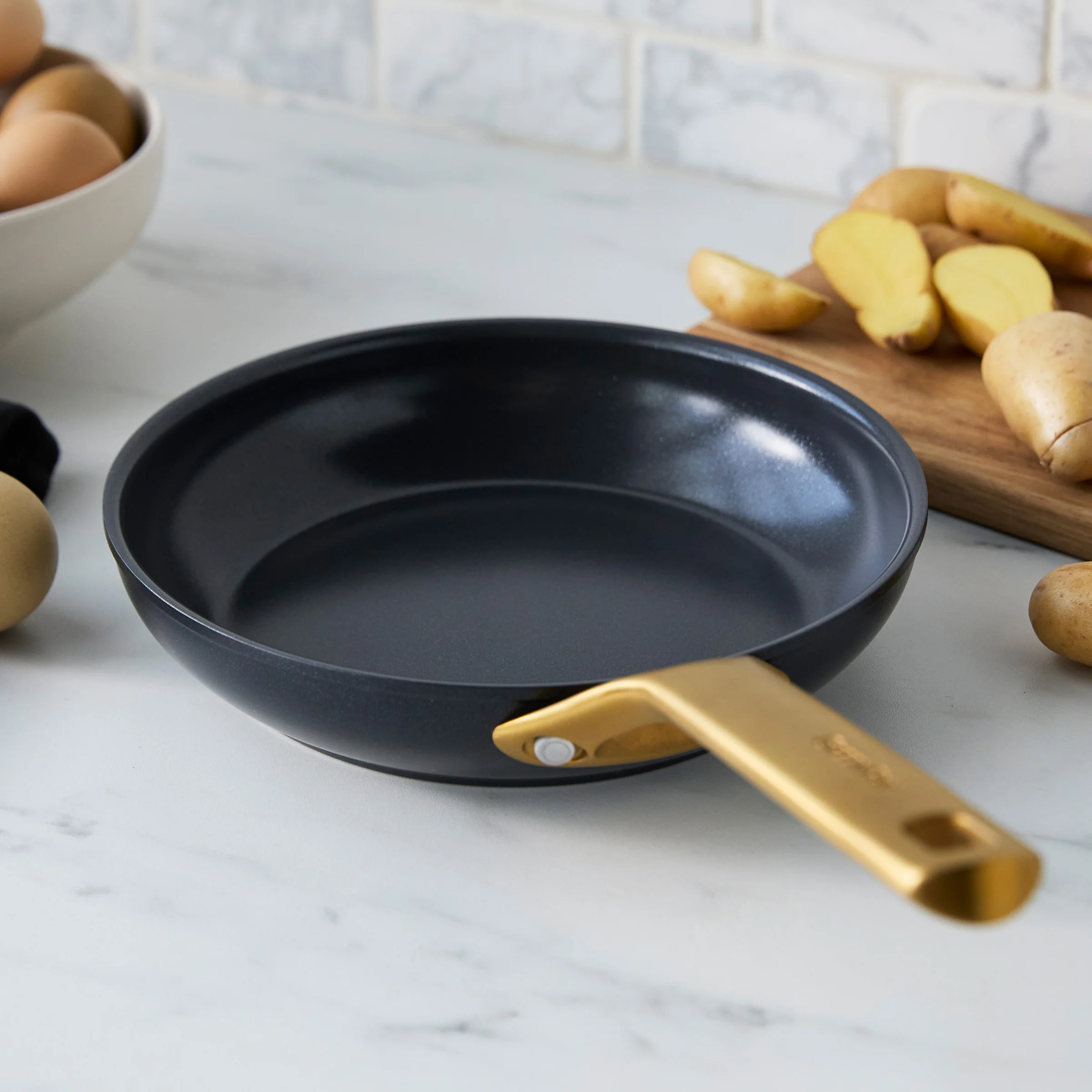 Reserve Pro Ceramic Nonstick 8" Frypan | Black - Image 5