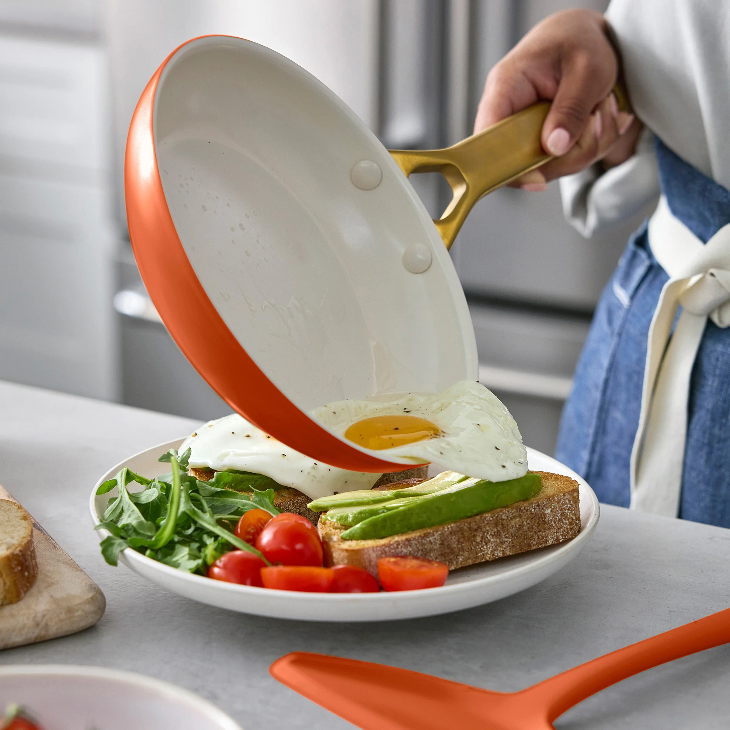 Reserve Pro Ceramic Nonstick 8" Frypan | Harvest - Image 3