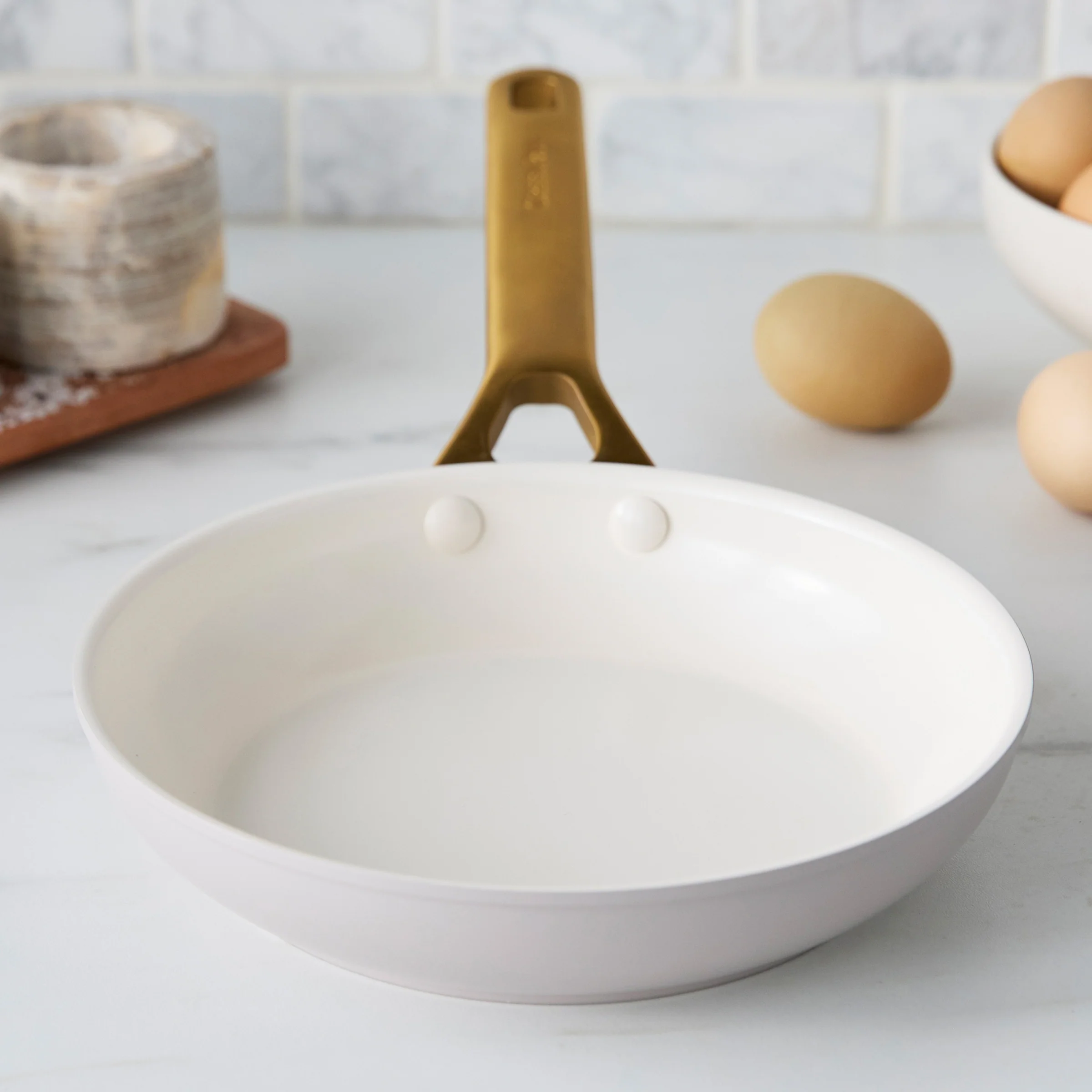 Reserve Pro Ceramic Nonstick 8" Frypan | Oyster - Image 7
