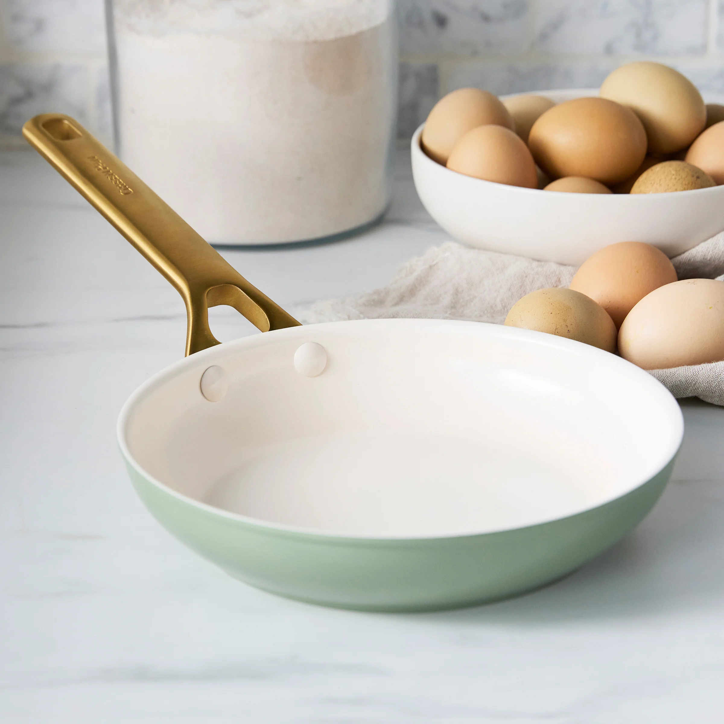Reserve Pro Ceramic Nonstick 8" Frypan | Sage - Image 2