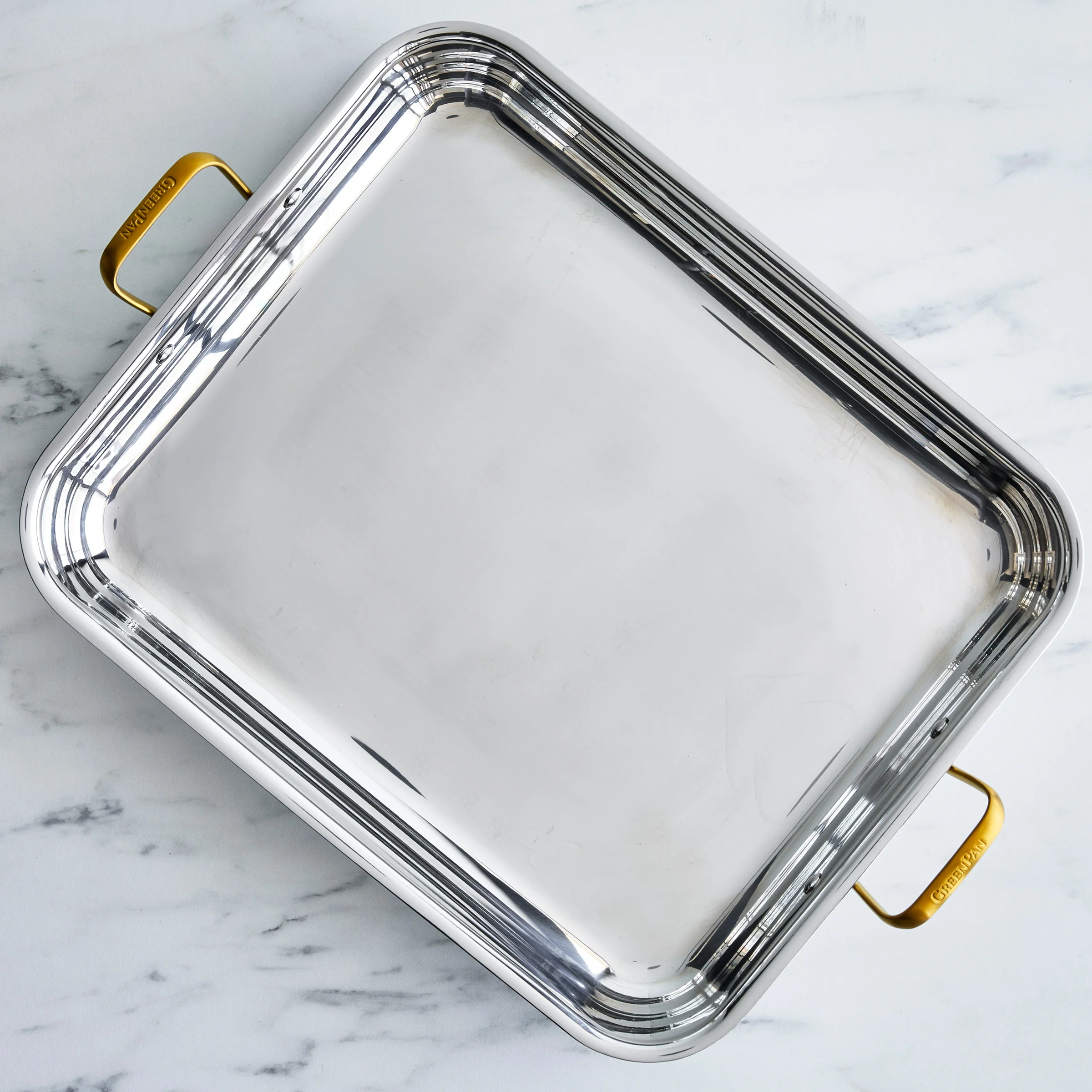 Reserve Stainless Steel 13" x 16" Roaster with Rack - Image 9