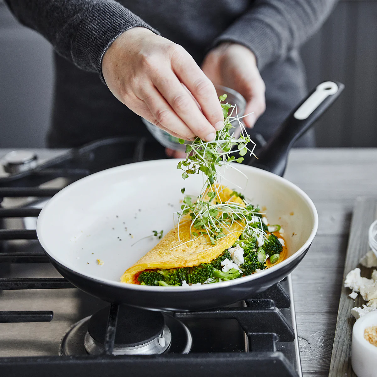 Rio Ceramic Nonstick 12" Frypan | Black - Image 8