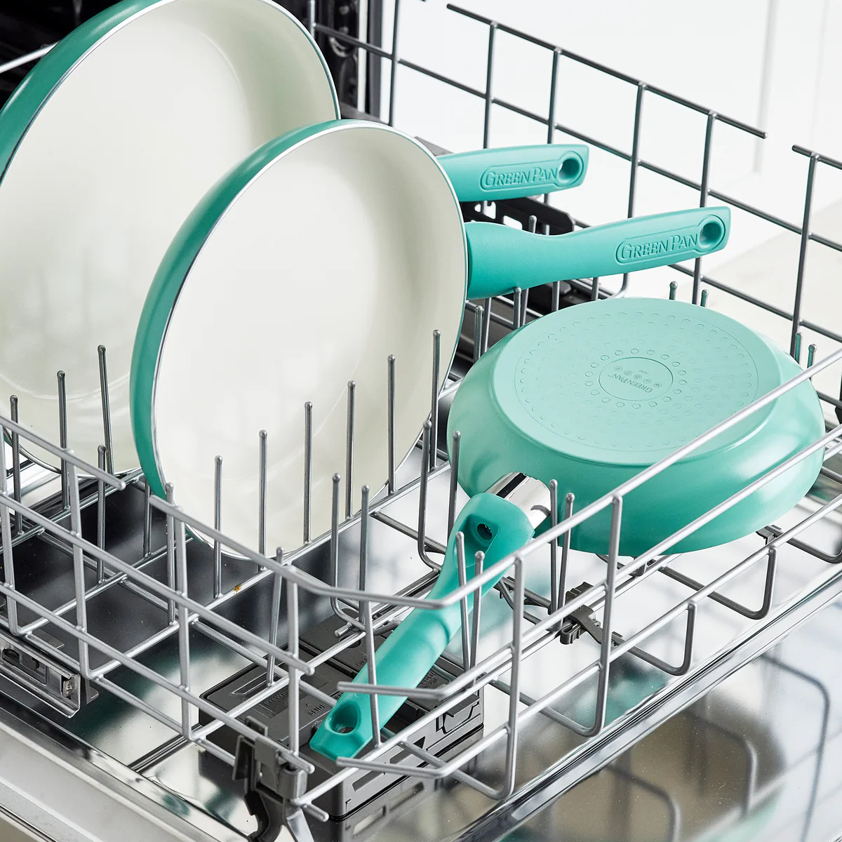 Rio Ceramic Nonstick 10-Piece Cookware Set | Turquoise - Image 10