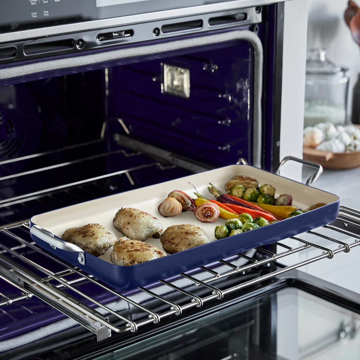 Rio Double Griddle | Navy - Image 4