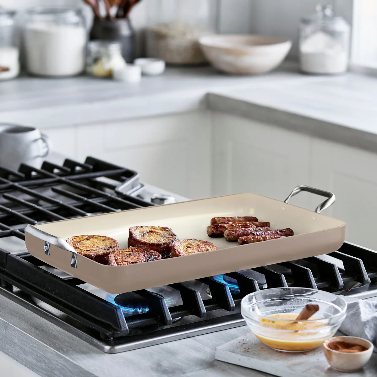 Rio Double Griddle | Taupe - Image 6