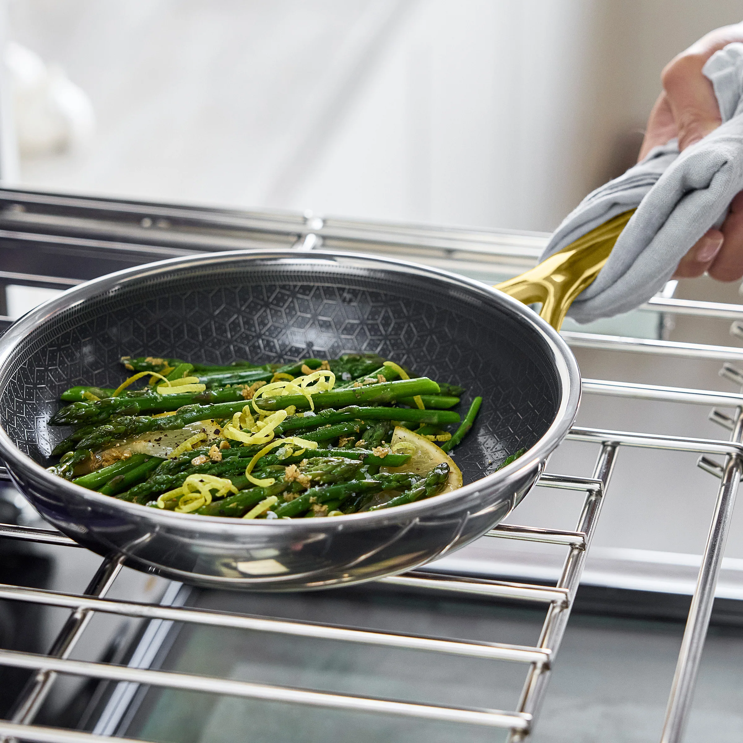 Spectra Gold Thermobond Hybrid Ceramic Nonstick 12-Piece Cookware Set - Image 12