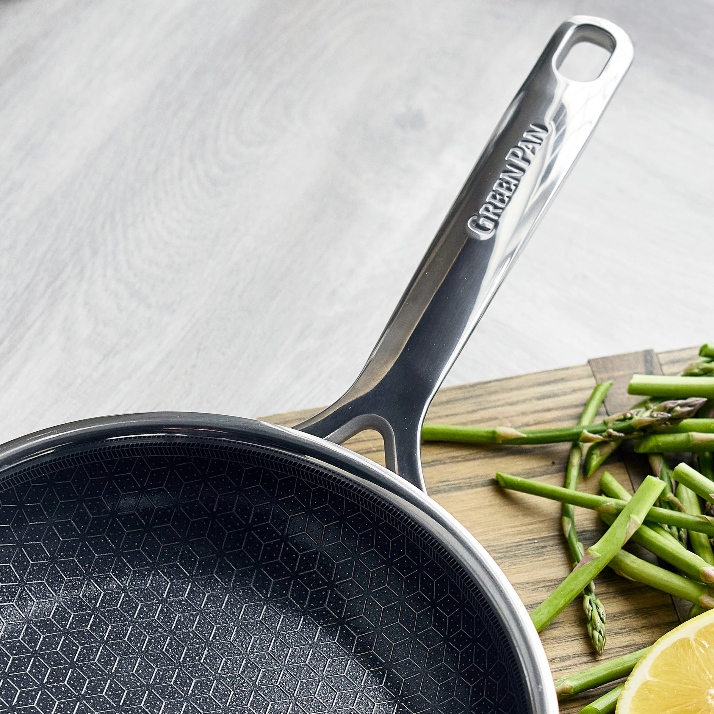 Spectra Thermobond Hybrid Ceramic Nonstick 8", 10" and 12" Frypan Set - Image 10
