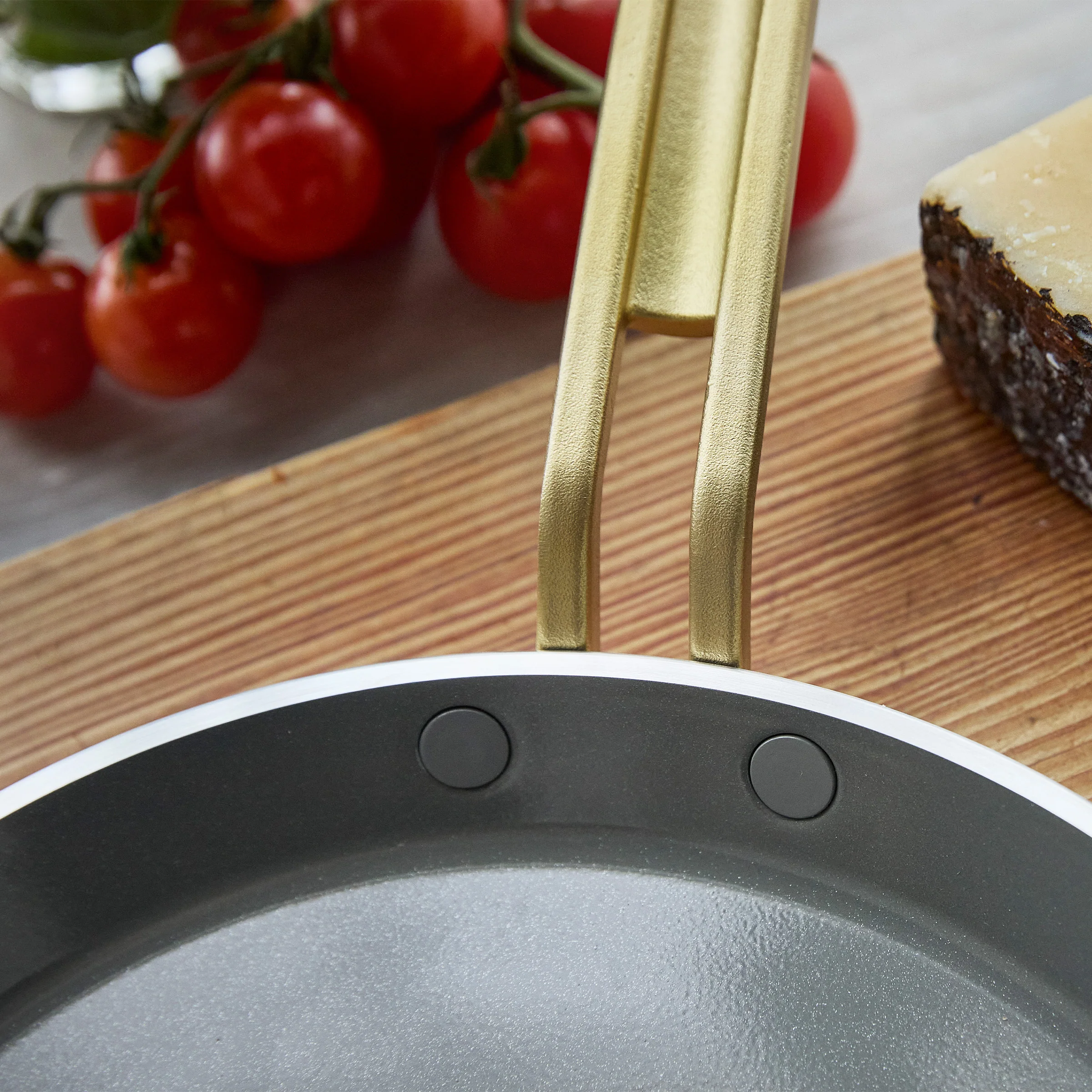 Stanley Tucci™ Ceramic Nonstick 10" Crepe and Omelette Pan | Venetian Teal - Image 6