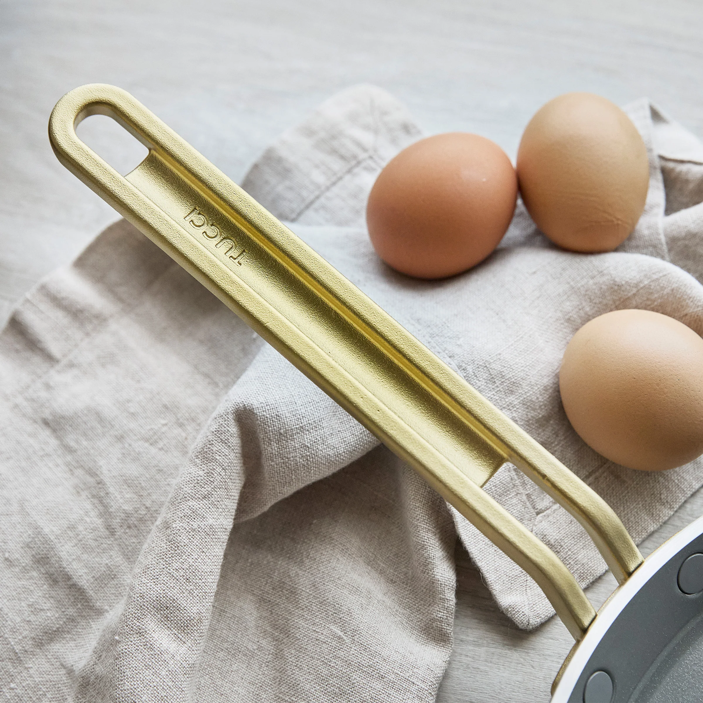 Stanley Tucci™ Ceramic Nonstick 10" Crepe and Omelette Pan | Venetian Teal - Image 8