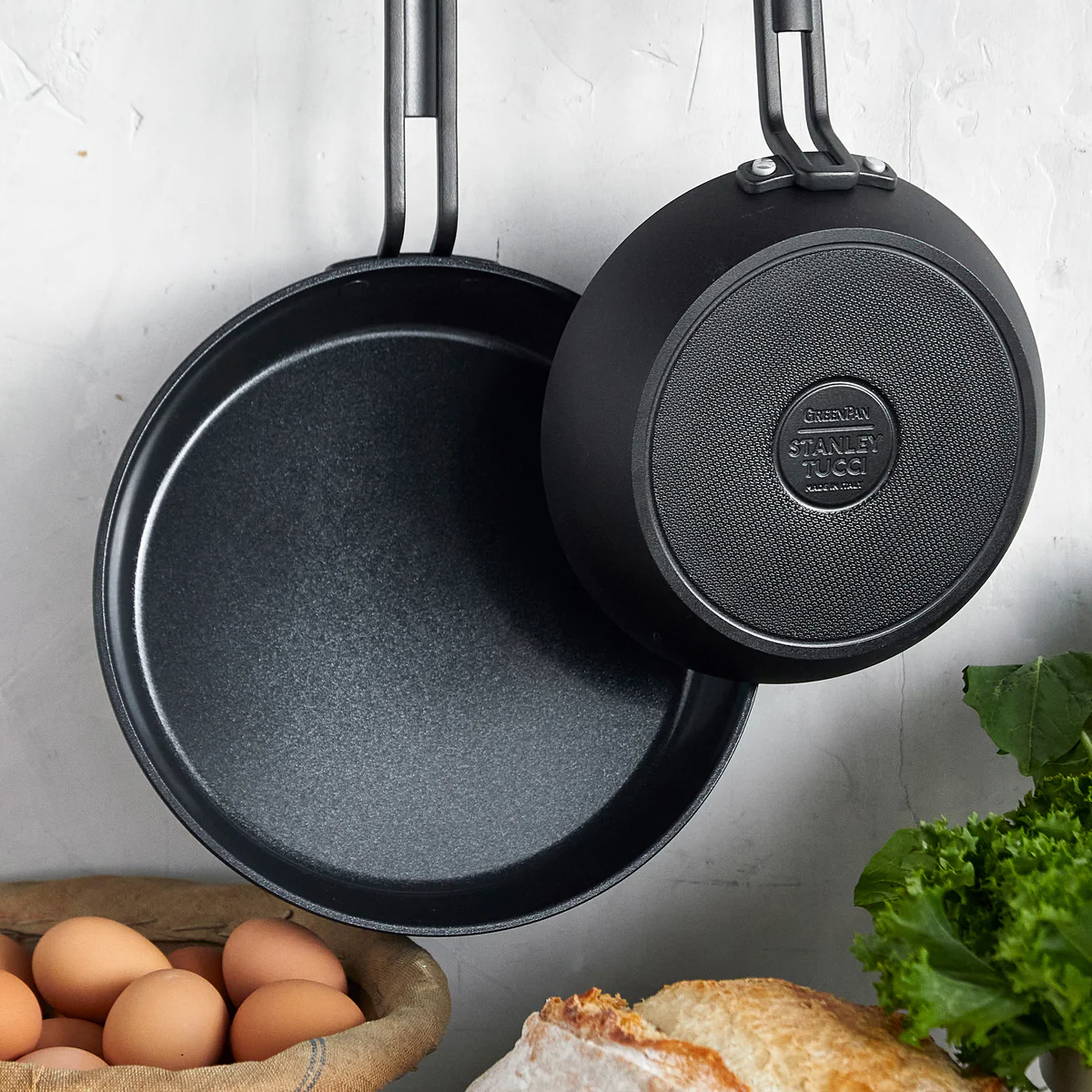 Stanley Tucci™ Ceramic Nonstick 11-Piece Cookware Set | Milano Black - Image 5