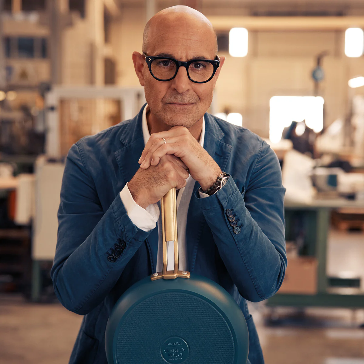 Stanley Tucci™ Ceramic Nonstick 4-Piece Frypan Set | Venetian Teal - Image 12